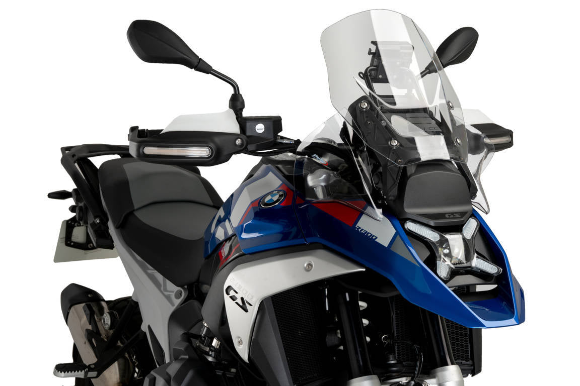 Puig Upper Wind Deflectors | Clear | BMW R 1300 GS 2023>Current-Wind Deflectors-Pyramid Motorcycle Accessories