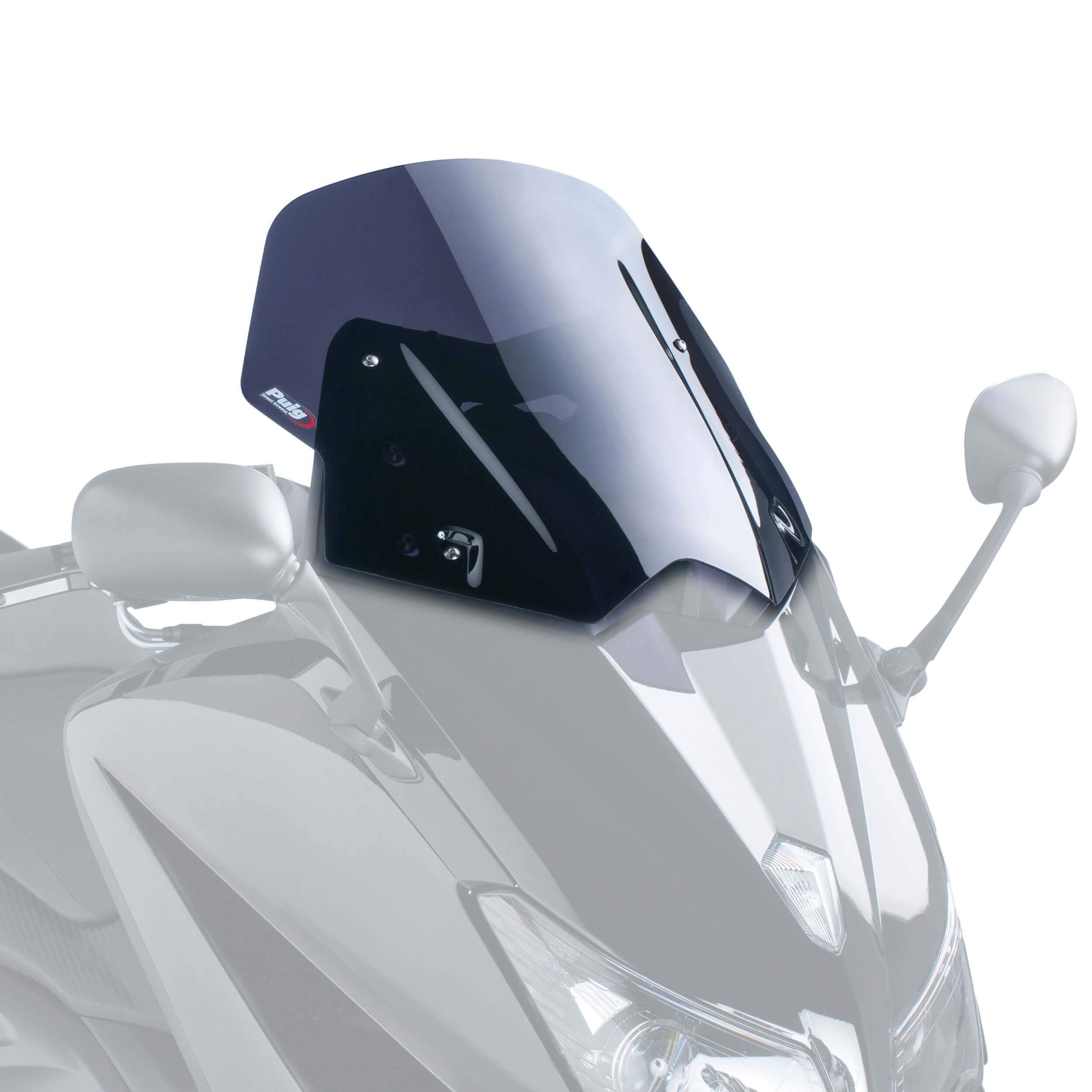 Puig V-Tech Line Sport Screen | Dark Smoke | Yamaha TMAX 530 2012>Current-Screens-Pyramid Motorcycle Accessories