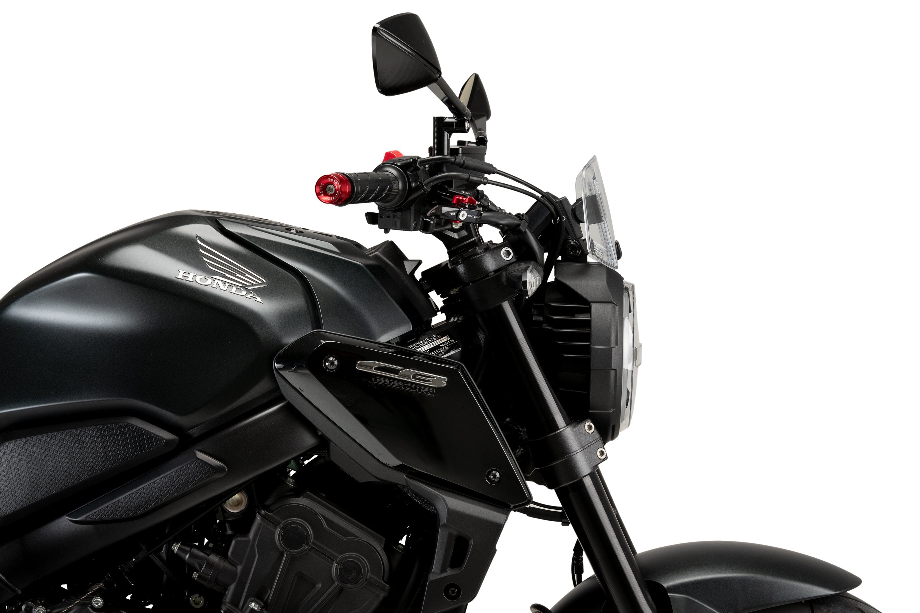 Puig Versatile Visor Screen | Light Smoke | Honda CB 650 R 2019>2023