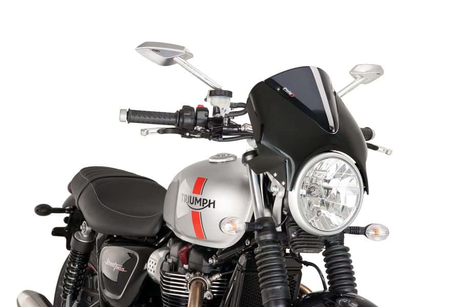 Puig Vision Screen | Black Fairing/Dark Smoke Screen -  Shop name