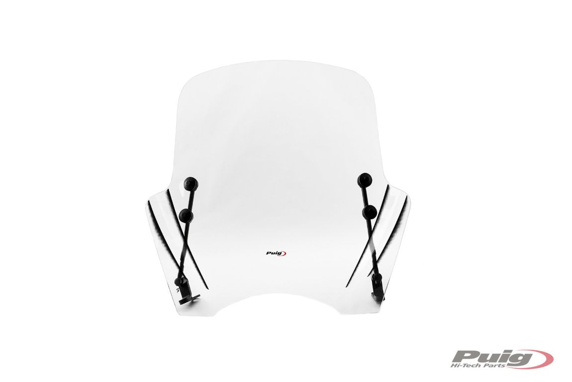 Puig Windshield T.X. Screen | Clear | Peugeot Tweet 125 Active / GT 2023>Current-M21703W-Screens-Pyramid Motorcycle Accessories
