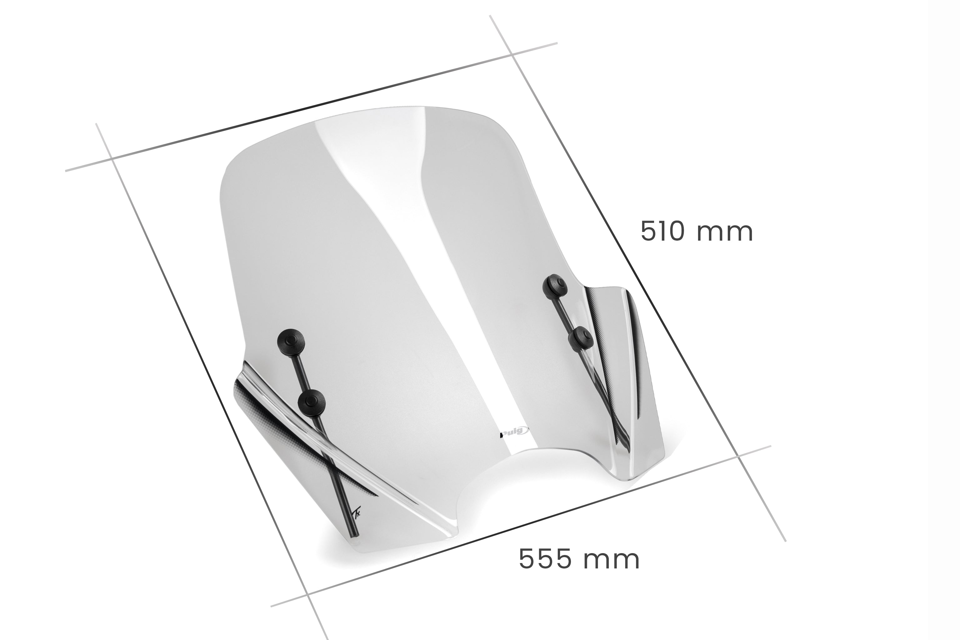 Puig Windshield T.X. Screen | Clear | Sym Symphony ST LC 125 2024>Current -  Shop name