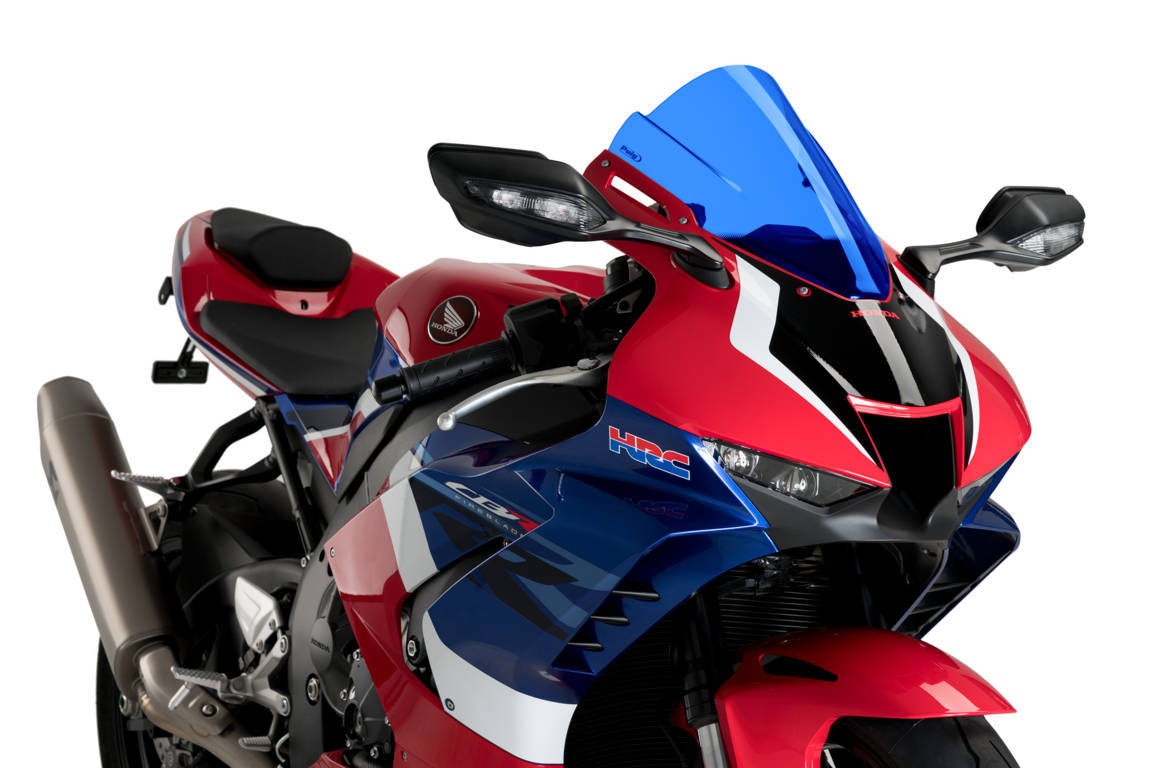 Puig Z-Racing Screen | Blue | Honda CBR 1000 RR-R 2020>Current-M20313A-Screens-Pyramid Motorcycle Accessories