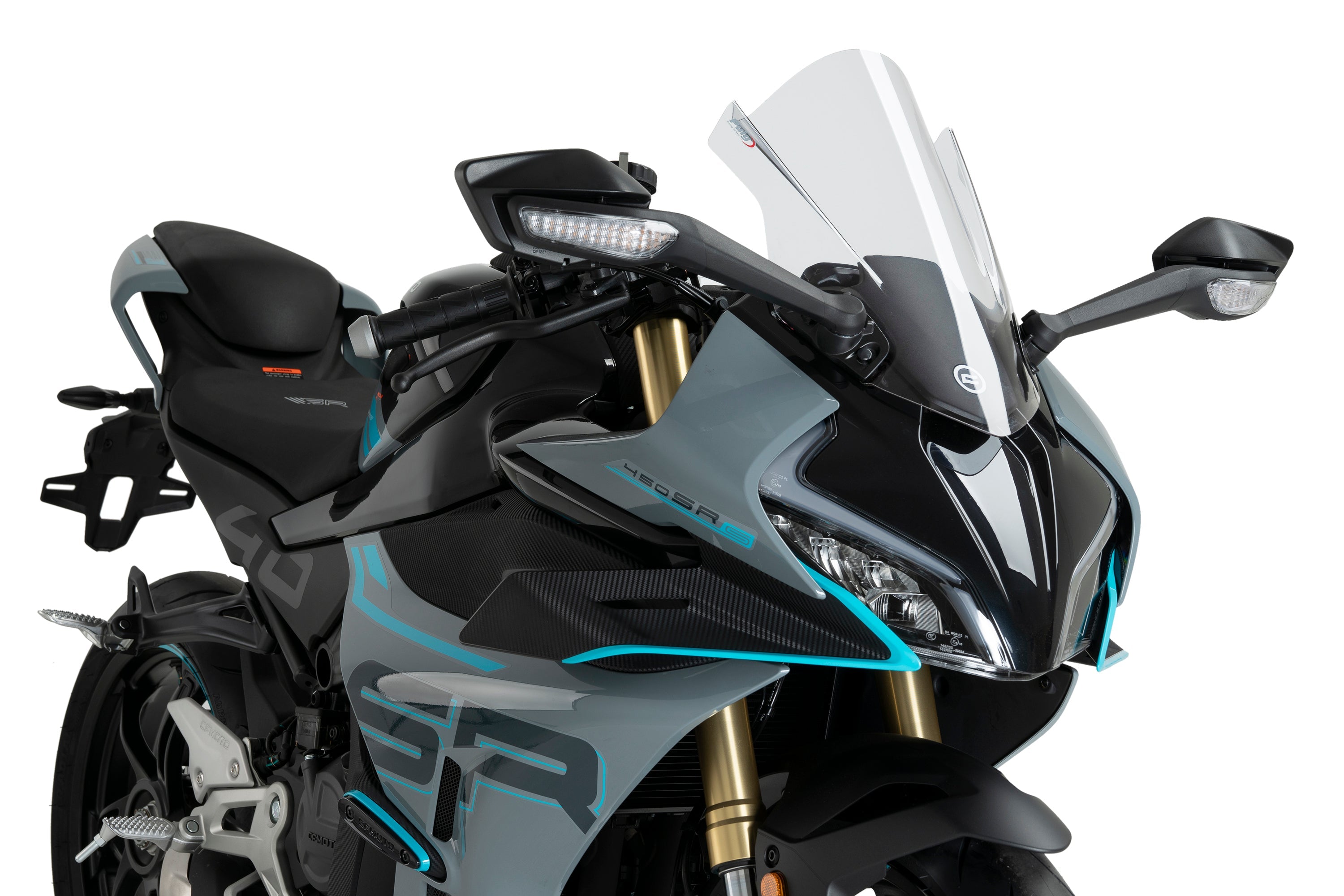 Puig Z-Racing Screen | Clear | CFMoto 450 S/SR/SRS 2023>2024 -  Shop name