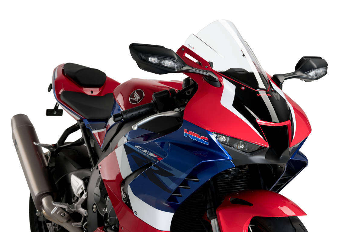 Puig Z-Racing Screen | Clear | Honda CBR 1000 RR-R 2020>Current-M20313W-Screens-Pyramid Motorcycle Accessories