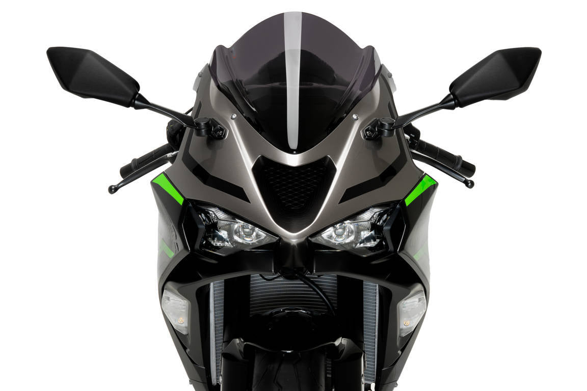 Puig Z-Racing Screen | Dark Smoke | Kawasaki Ninja ZX-6R 2024>Current-Screens-Pyramid Motorcycle Accessories