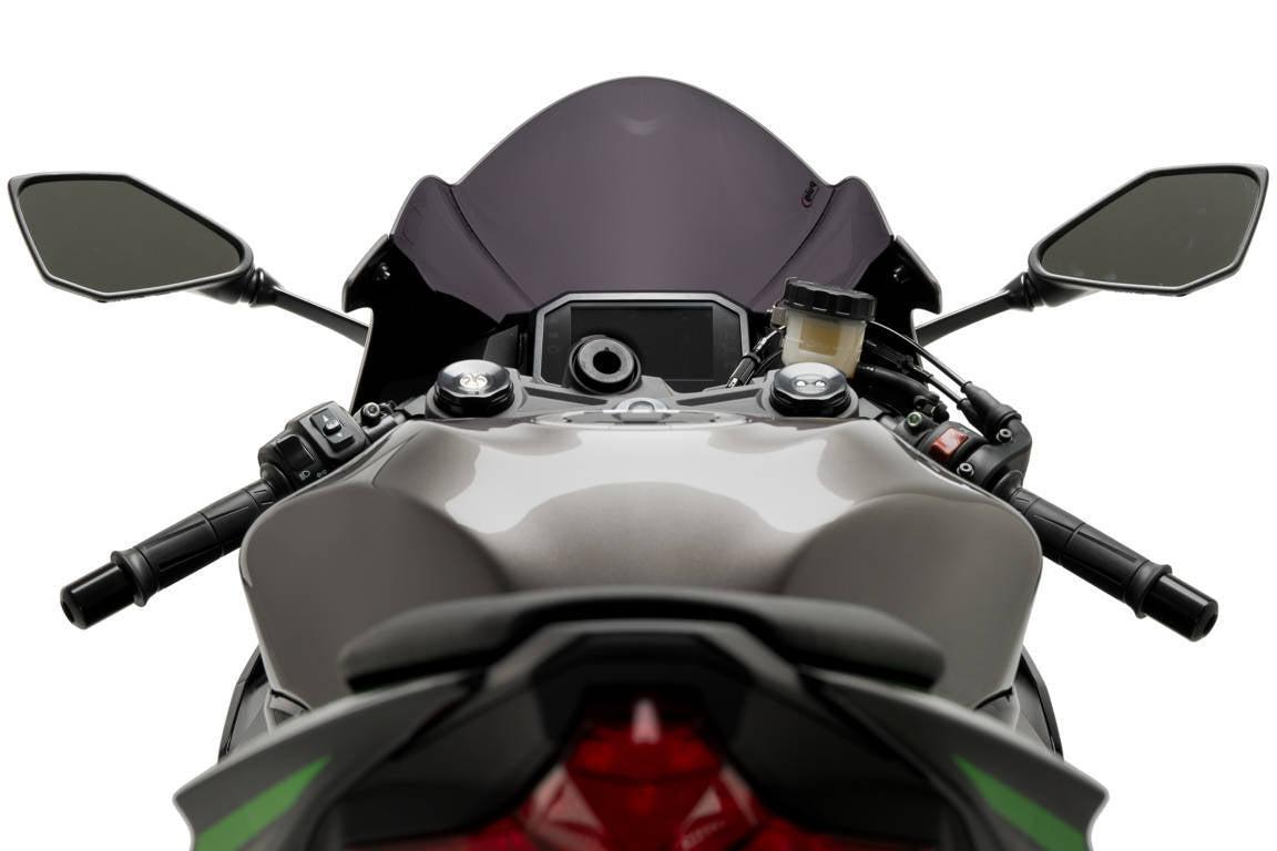 Puig Z-Racing Screen | Dark Smoke | Kawasaki Ninja ZX-6R 2024>Current-Screens-Pyramid Motorcycle Accessories
