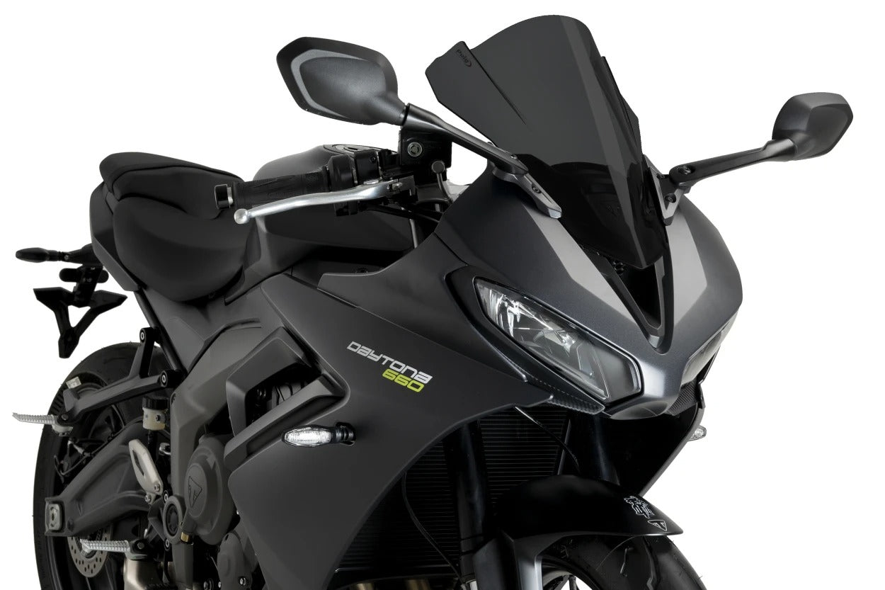 Puig Z-Racing Screen | Dark Smoke | Triumph Daytona 660 2024>Current -  Shop name