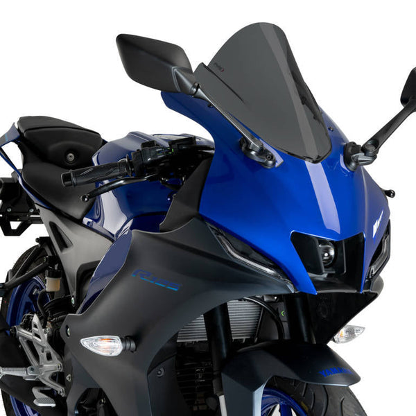 Puig Z-Racing Screen | Dark Smoke | Yamaha YZF-R125 2023>Current -