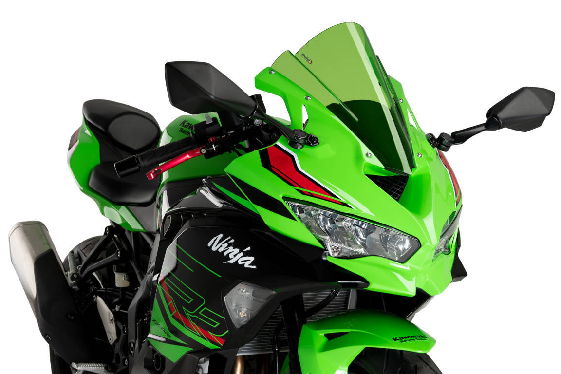 Puig Z-Racing Screen | Green | Kawasaki Ninja ZX-4R/ZX-4RR 2023>Current -  Shop name
