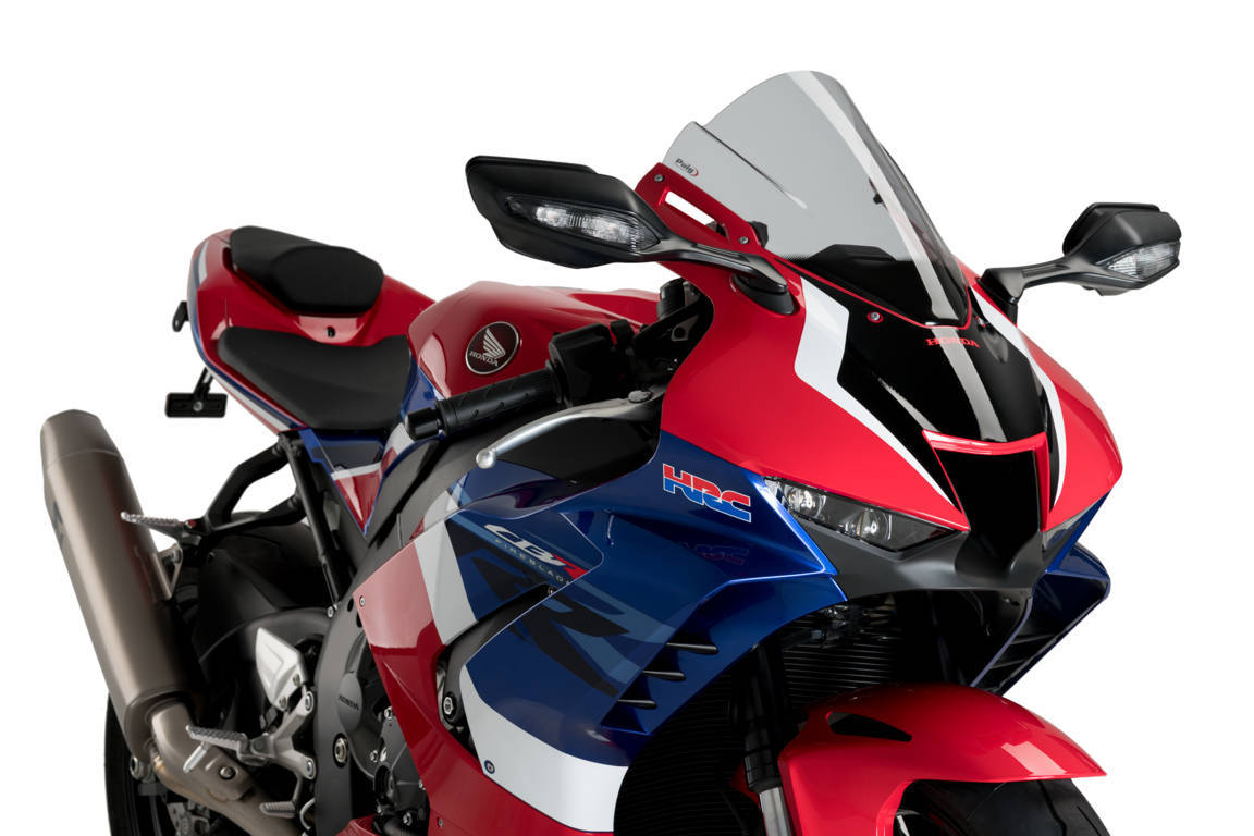 Puig Z-Racing Screen | Light Smoke | Honda CBR 1000 RR-R 2020>Current-M20313H-Screens-Pyramid Motorcycle Accessories