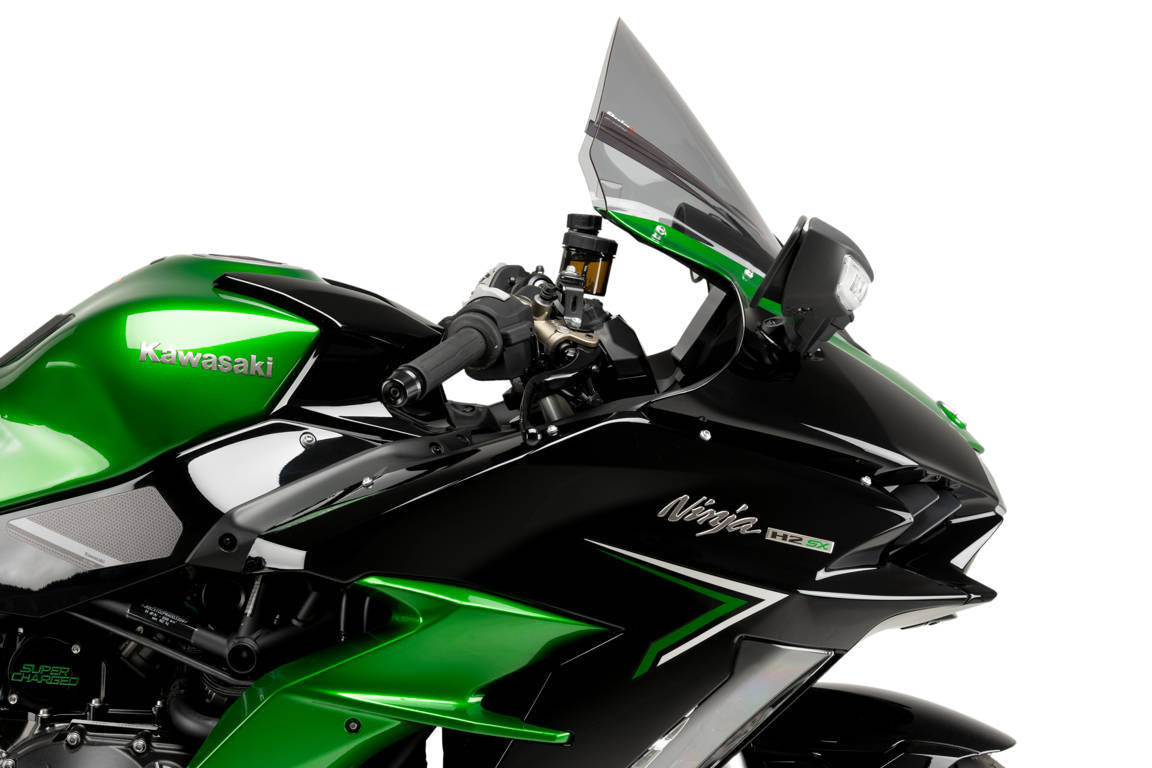 Puig Z-Racing Screen | Light Smoke | Kawasaki Ninja H2 SX/H2 SX SE 2023>Current -  Shop name