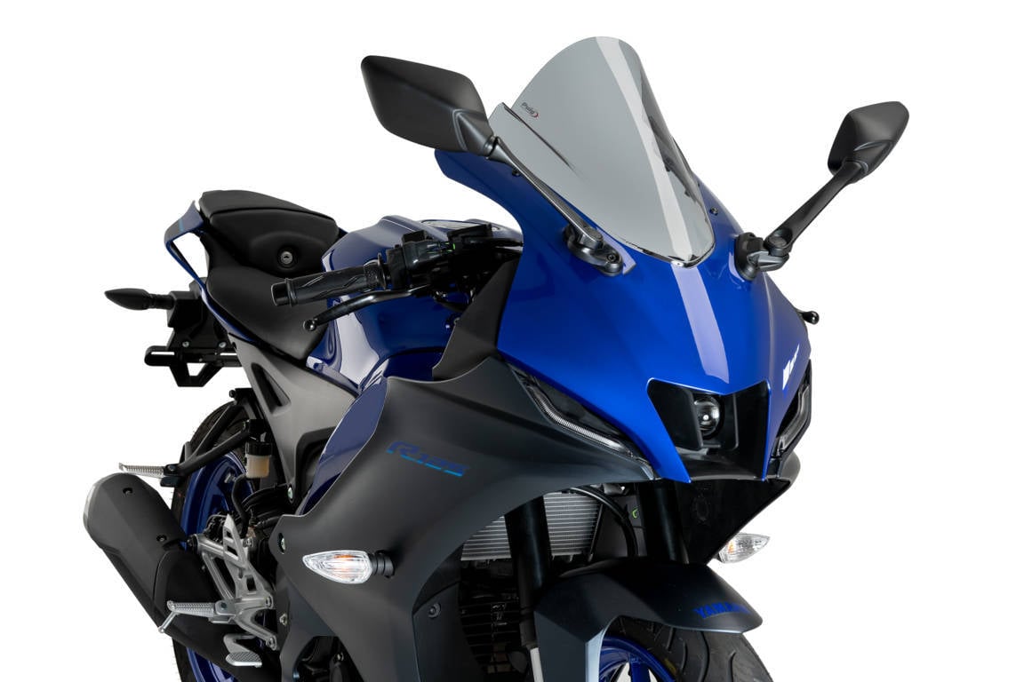 Puig Z-Racing Screen | Light Smoke | Yamaha YZF-R125 2023>Current -  Shop name
