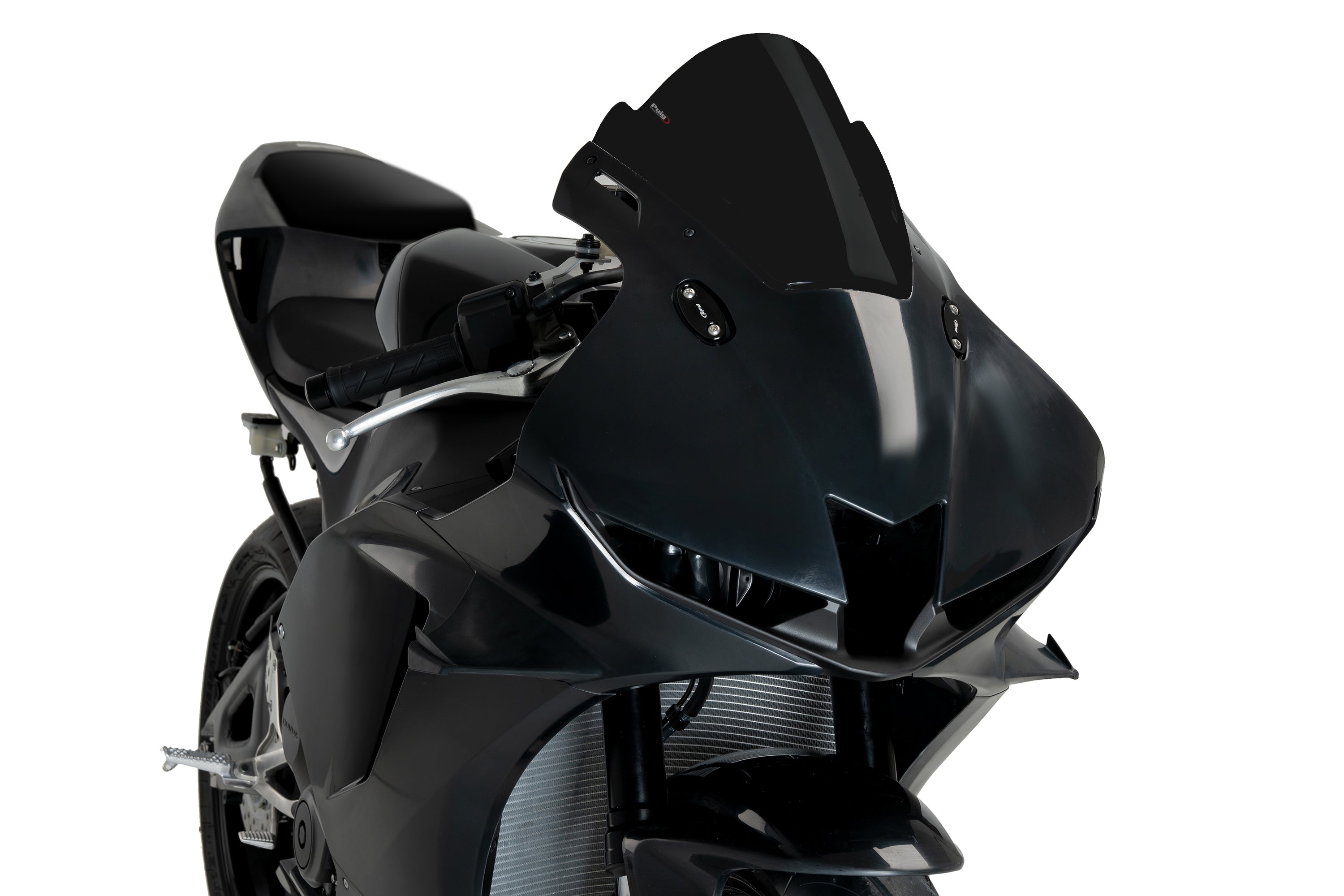 Puig Z-Racing Screen | Matte Black (Opaque) | Honda CBR600RR 2023>Current -  Shop name