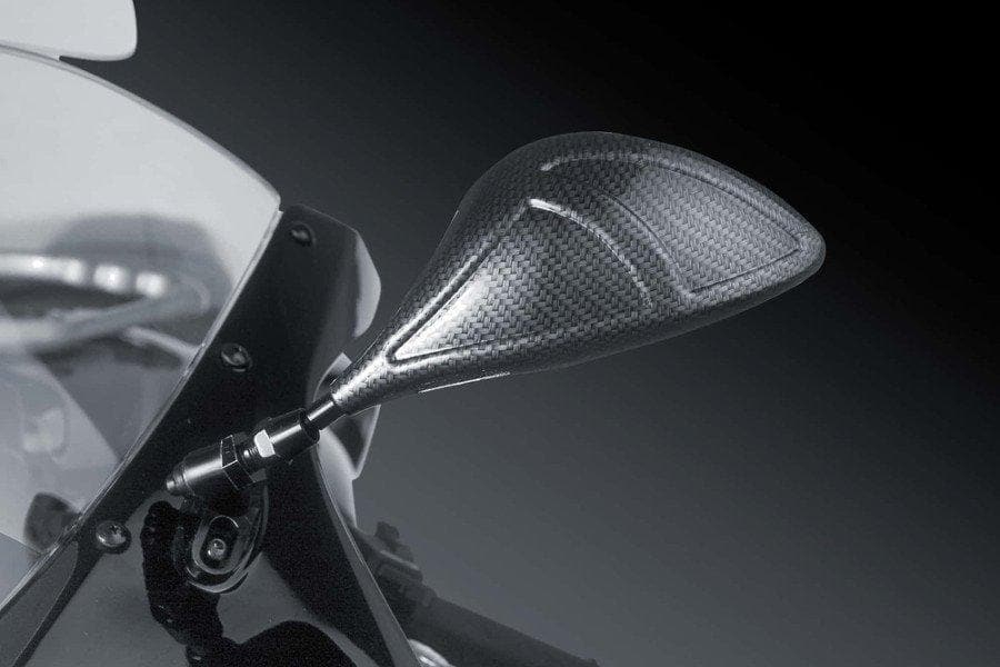 Puig Z1 Mirror Left - Fairing Mounted | Carbon Look-M4252C-Mirrors-Pyramid Motorcycle Accessories