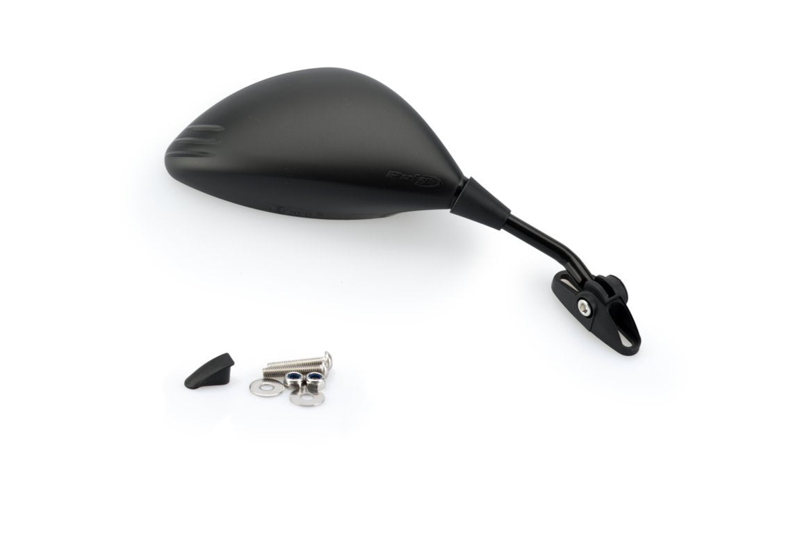 Puig Z2 Mirror Right - Fairing Mounted | Black-M3576N-Mirrors-Pyramid Motorcycle Accessories