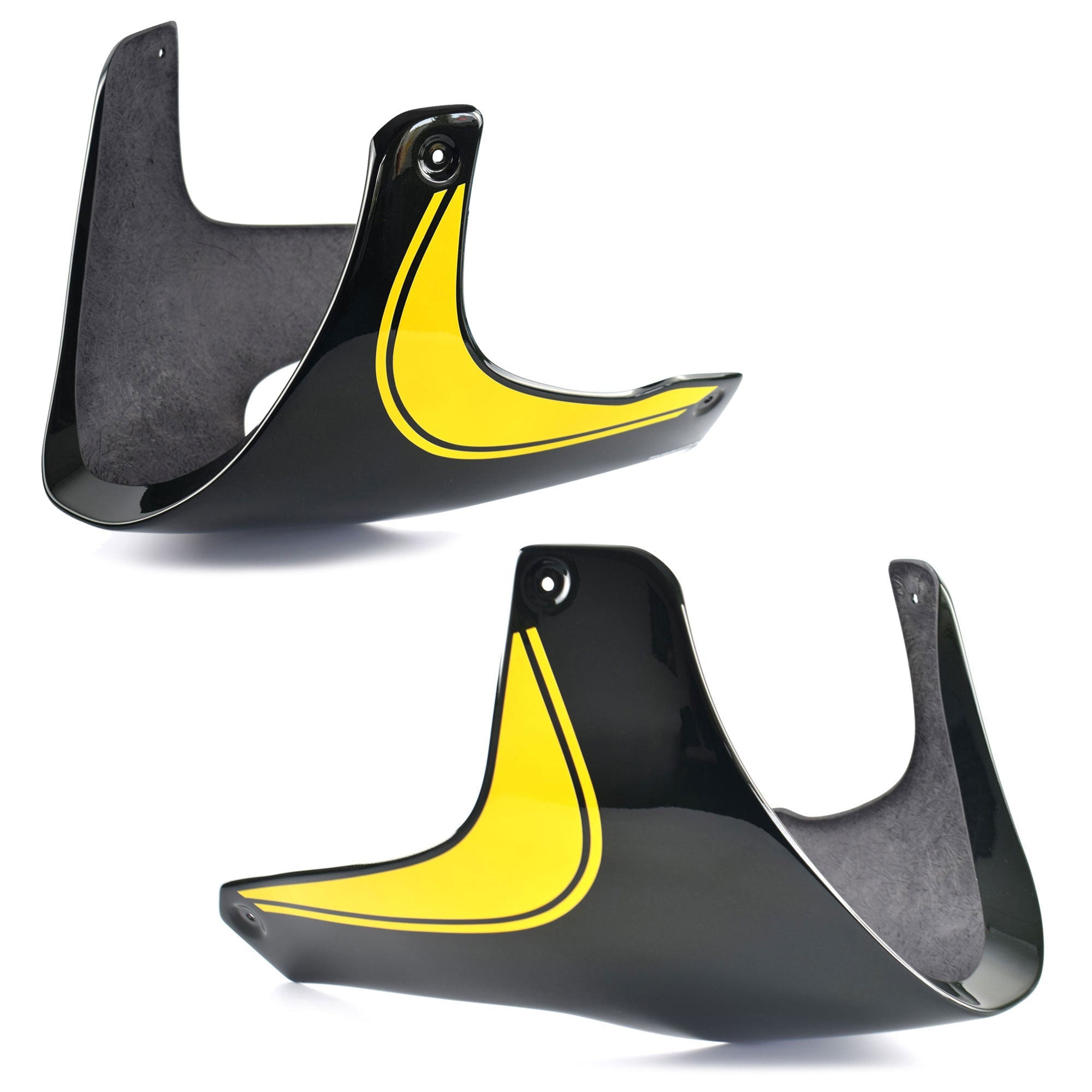 Pyramid Belly Pan | Candy Green/Metallic Yellow | Kawasaki Z