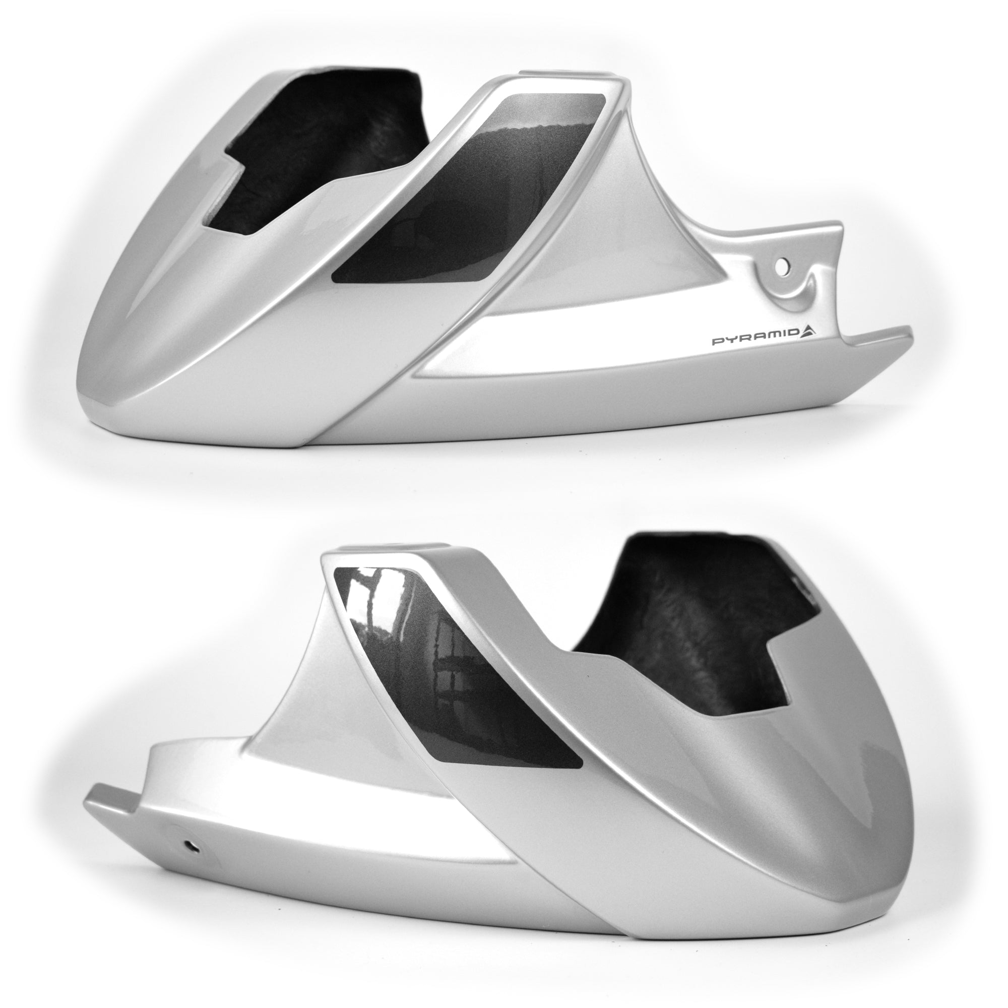 Pyramid Belly Pan | Force Silver Metallic & Heavy Grey Metallic | Honda MSX 125 2021>Current -  Shop name
