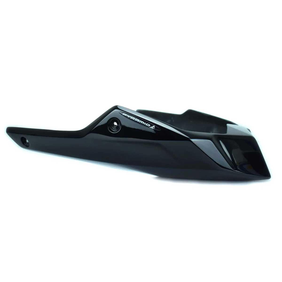 Pyramid Belly Pan | Gloss Black | Yamaha Tracer 700 2013>2024 -   Pyramid Motorcycle Accessories