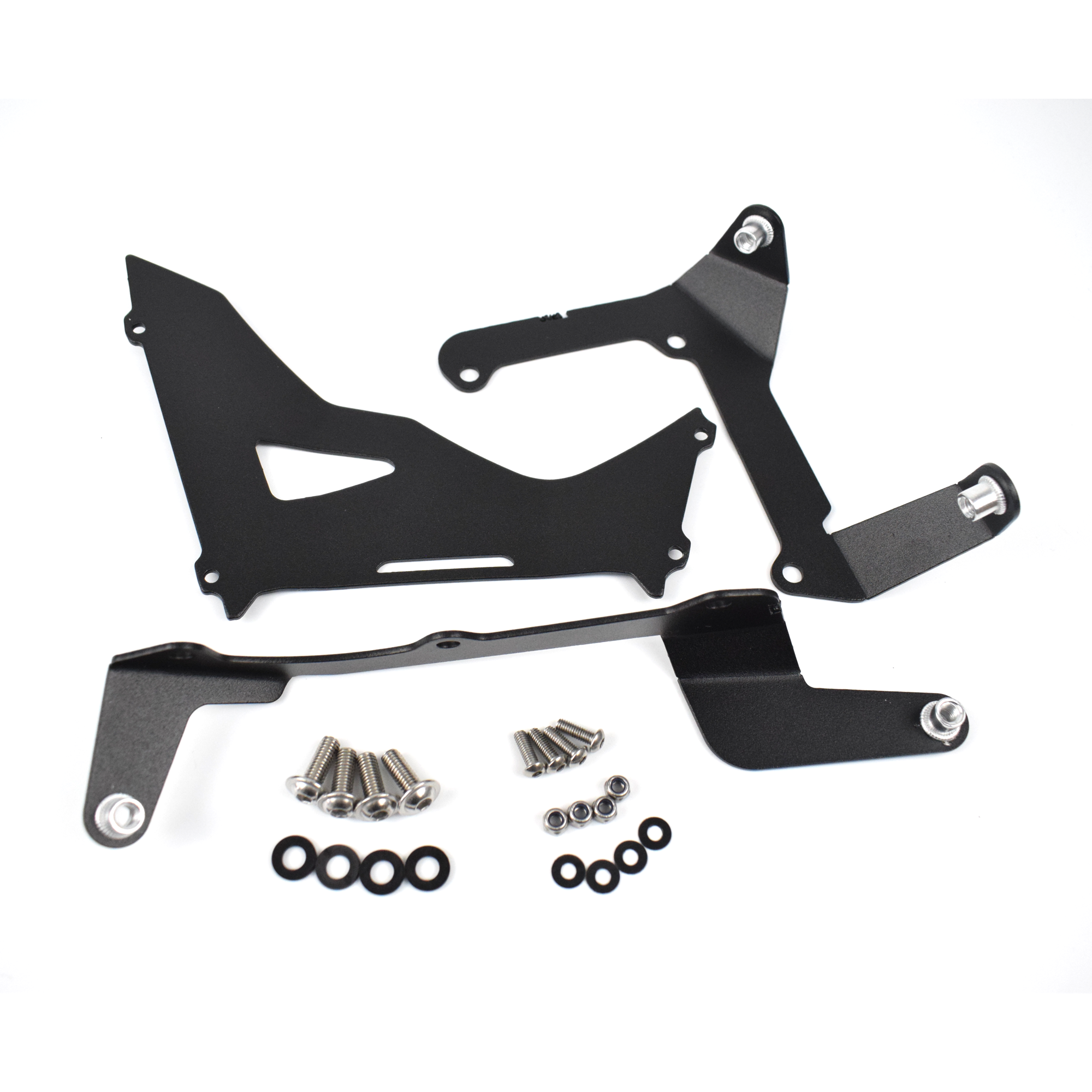 Pyramid Belly Pan | Graphite Black | Honda CB 750 Hornet 2023>Current-21577E-Belly Pans-Pyramid Motorcycle Accessories