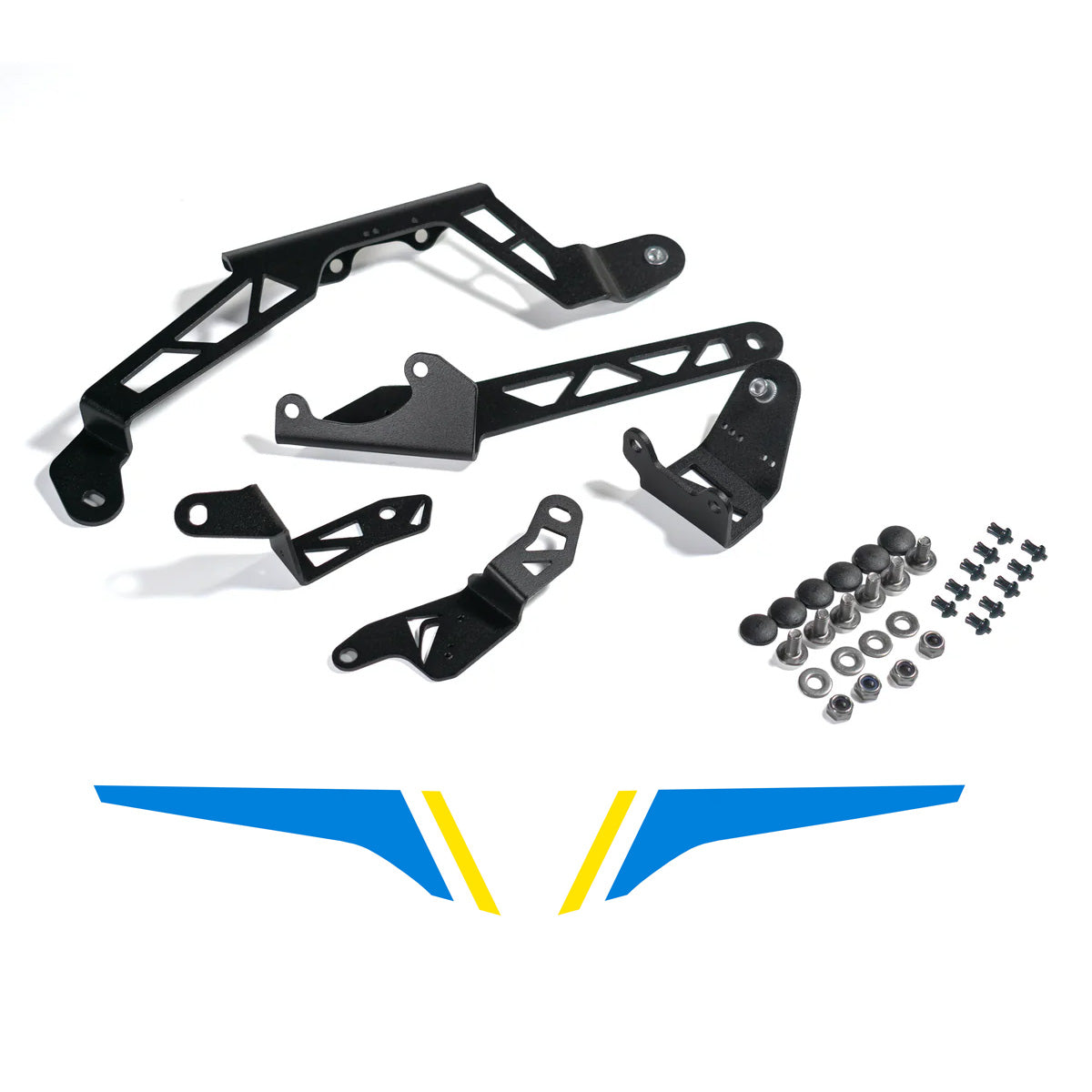 Pyramid Belly Pan | Legend Blue | Yamaha XSR 900 2022>Current-Belly Pans-Pyramid Motorcycle Accessories