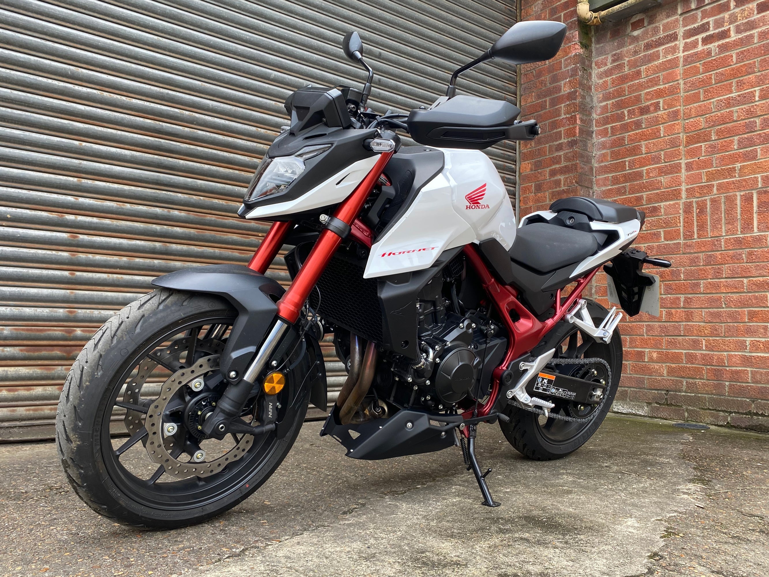 Pyramid Belly Pan | Matte Black | Honda CB 750 Hornet 2023>Current-Belly Pans-Pyramid Motorcycle Accessories