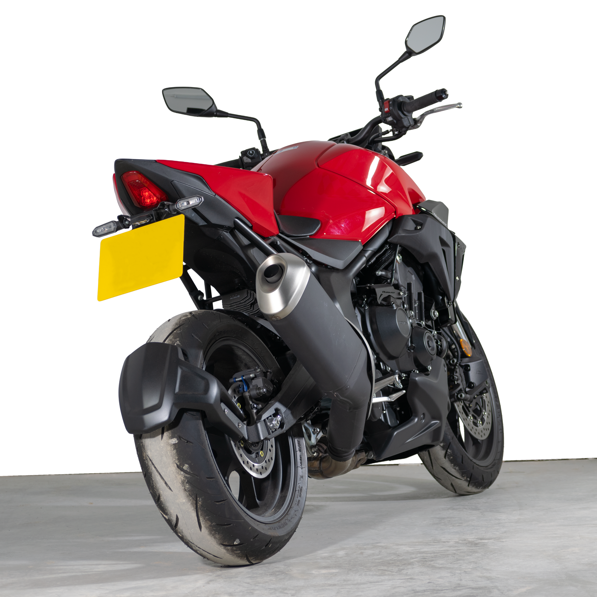 Pyramid Belly Pan | Matte Black | Honda CB1000 Hornet inc SP 2025>Current-Belly Pans-Pyramid Motorcycle Accessories