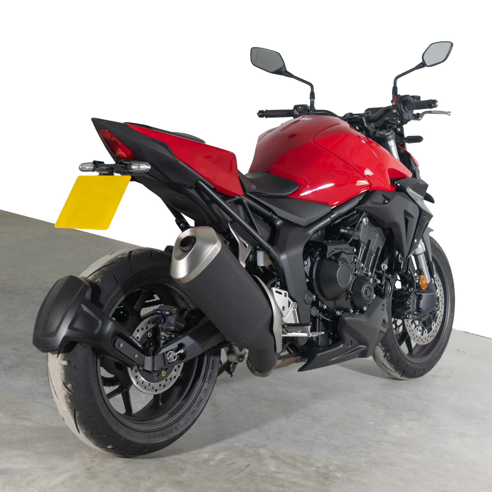 Pyramid Belly Pan | Matte Black | Honda CB1000 Hornet inc SP 2025>Current-Belly Pans-Pyramid Motorcycle Accessories