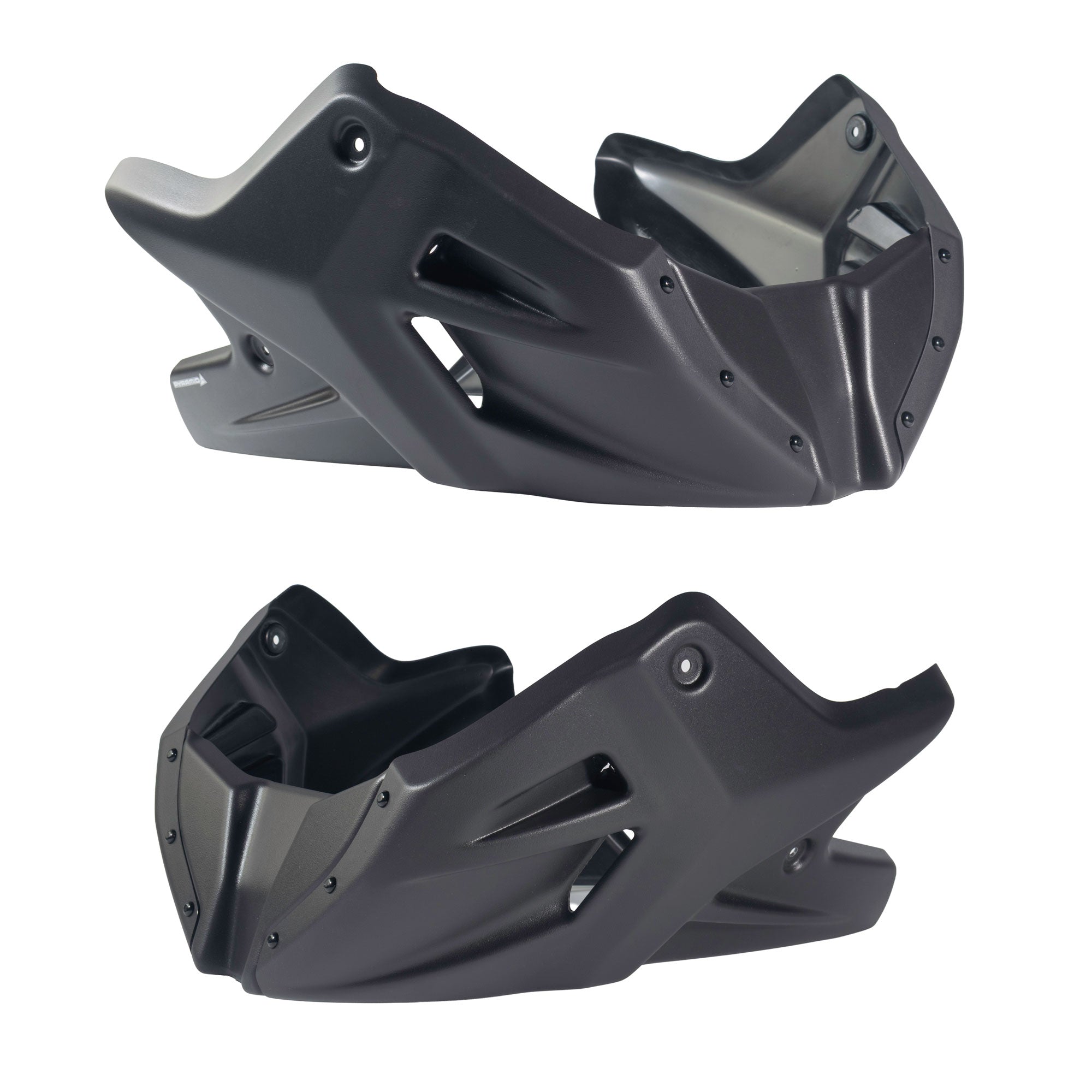 Pyramid Belly Pan | Matte Black | Honda CB1000 Hornet inc SP 2025>Current-Belly Pans-Pyramid Motorcycle Accessories