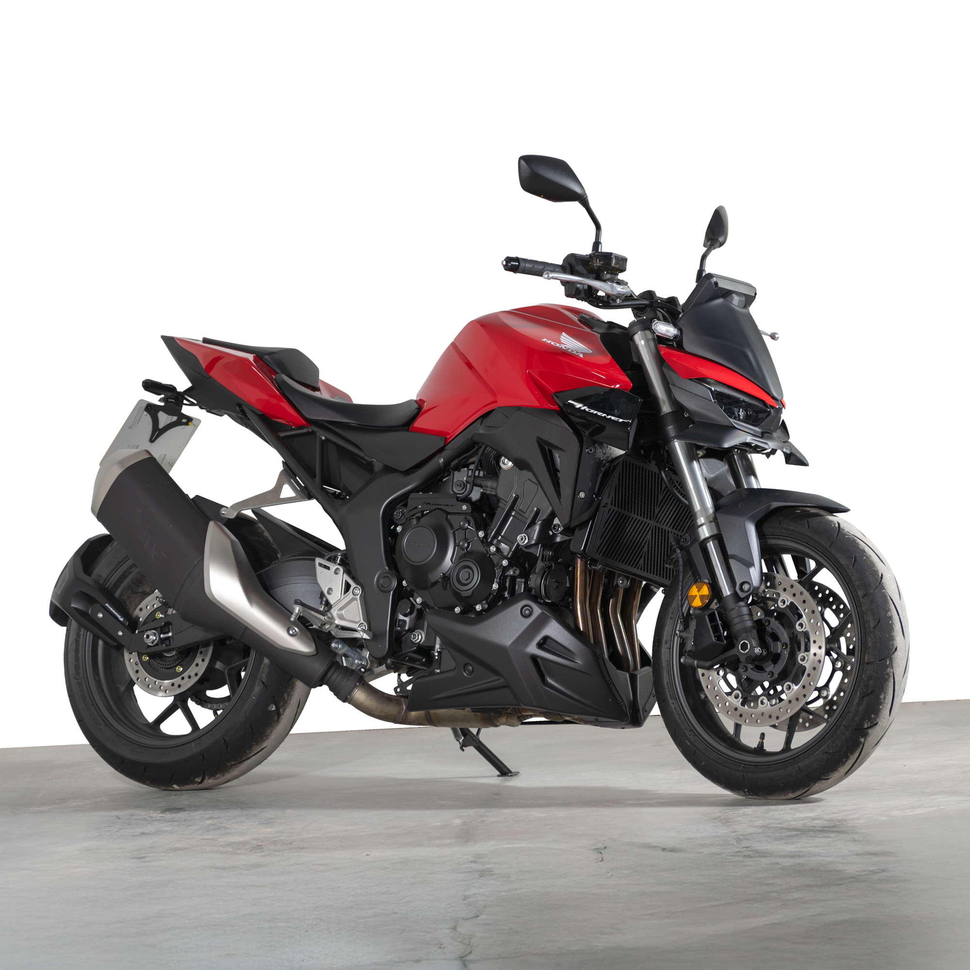 Pyramid Belly Pan | Matte Black | Honda CB1000 Hornet inc SP 2025>Current-Belly Pans-Pyramid Motorcycle Accessories