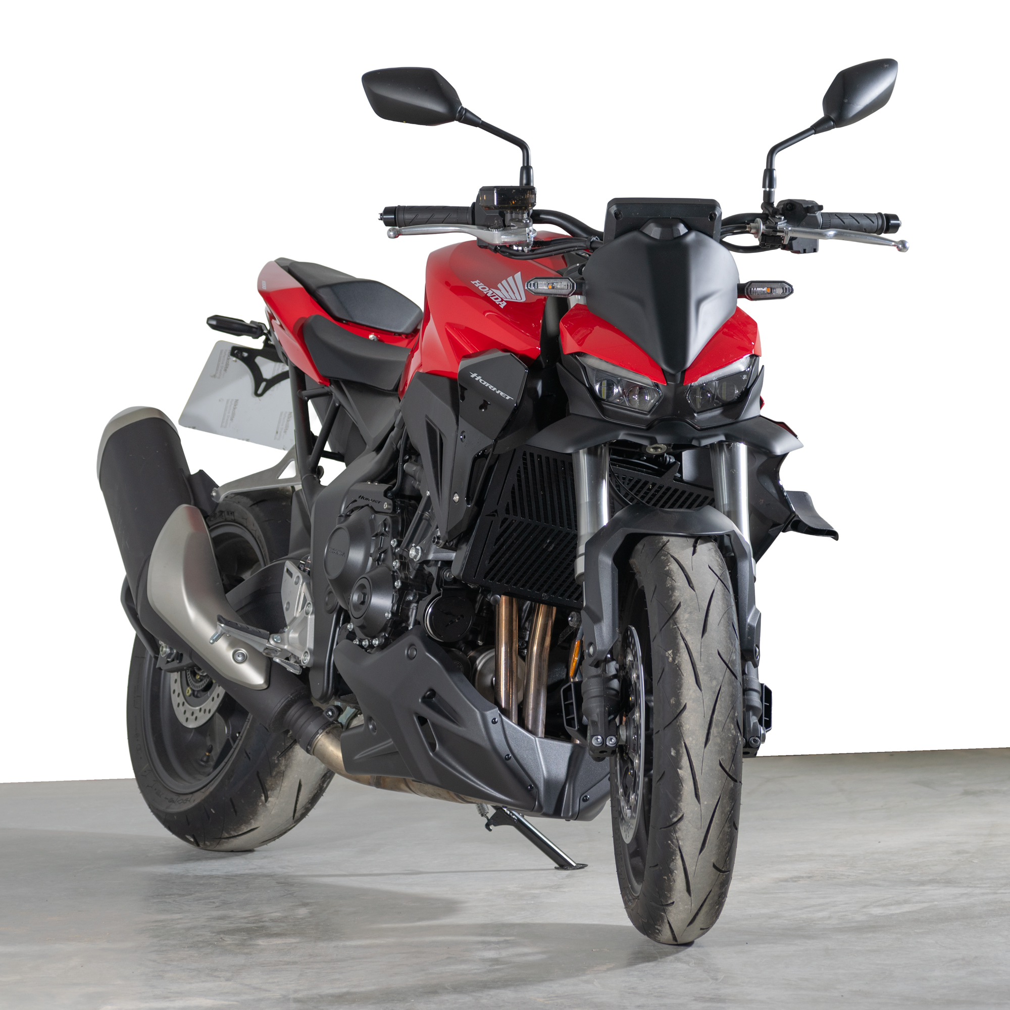 Pyramid Belly Pan | Matte Black | Honda CB1000 Hornet inc SP 2025>Current-Belly Pans-Pyramid Motorcycle Accessories