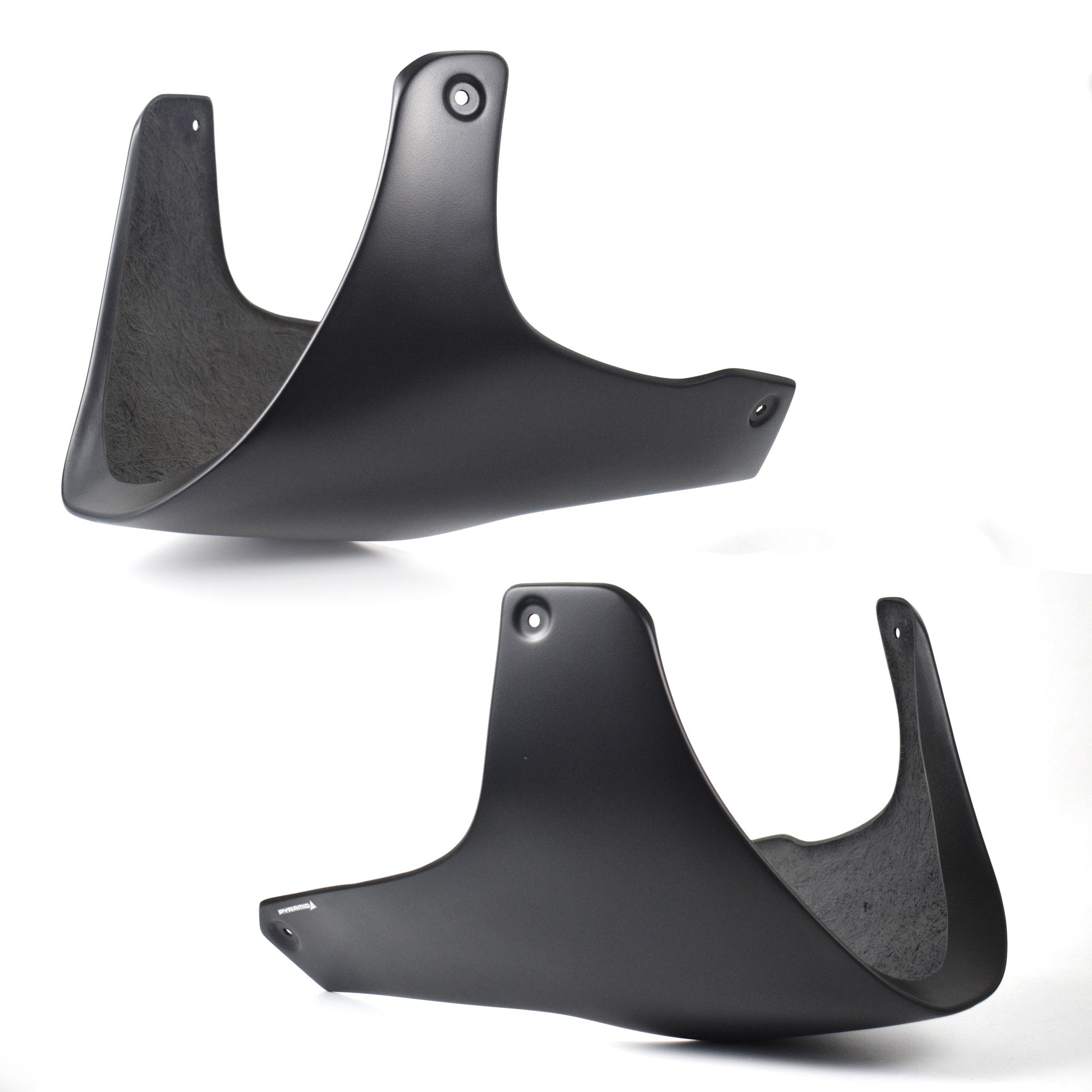 Pyramid Belly Pan | Matte Black | Kawasaki Z 900 RS 2019>Current-23905M-Belly Pans-Pyramid Motorcycle Accessories