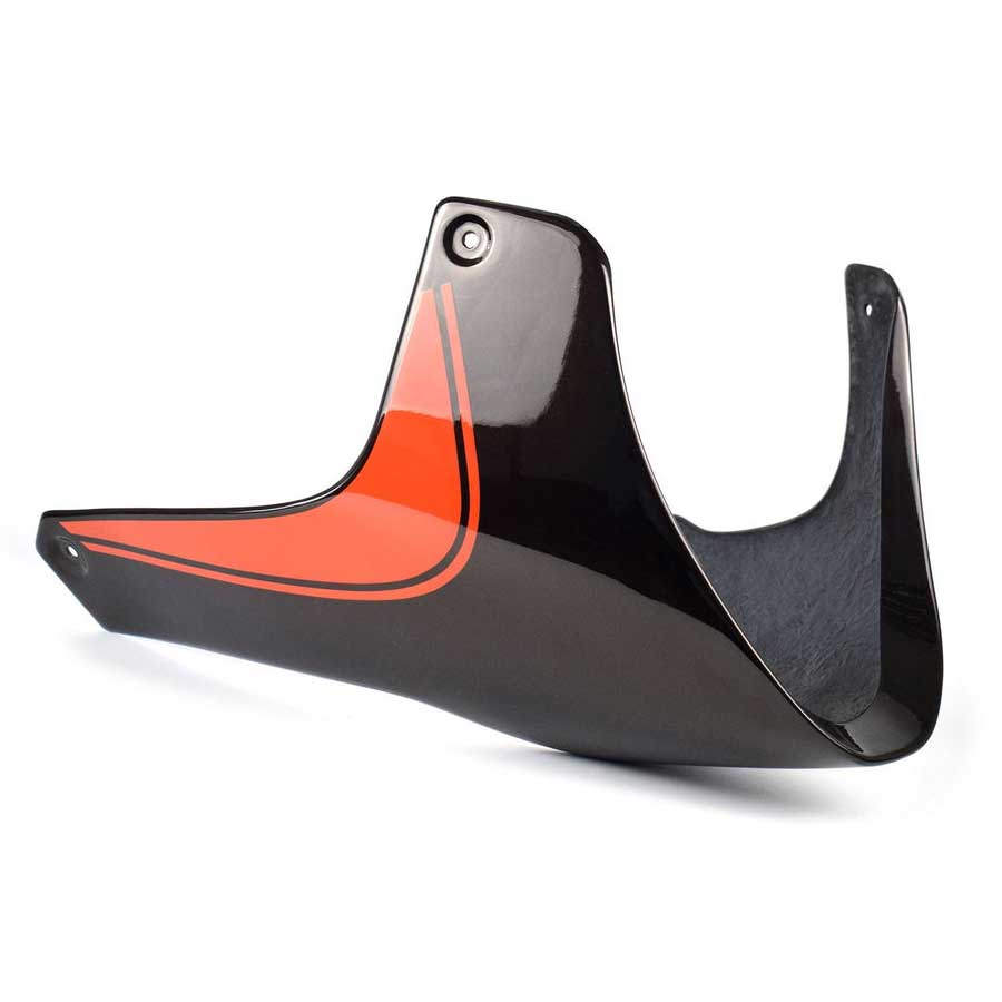 Pyramid Belly Pan | Metallic Brown/Metallic Orange (Candytone Brown/Candytone Orange) | Kawasaki Z 900 RS 2018>2020 -   Pyramid Motorcycle Accessories