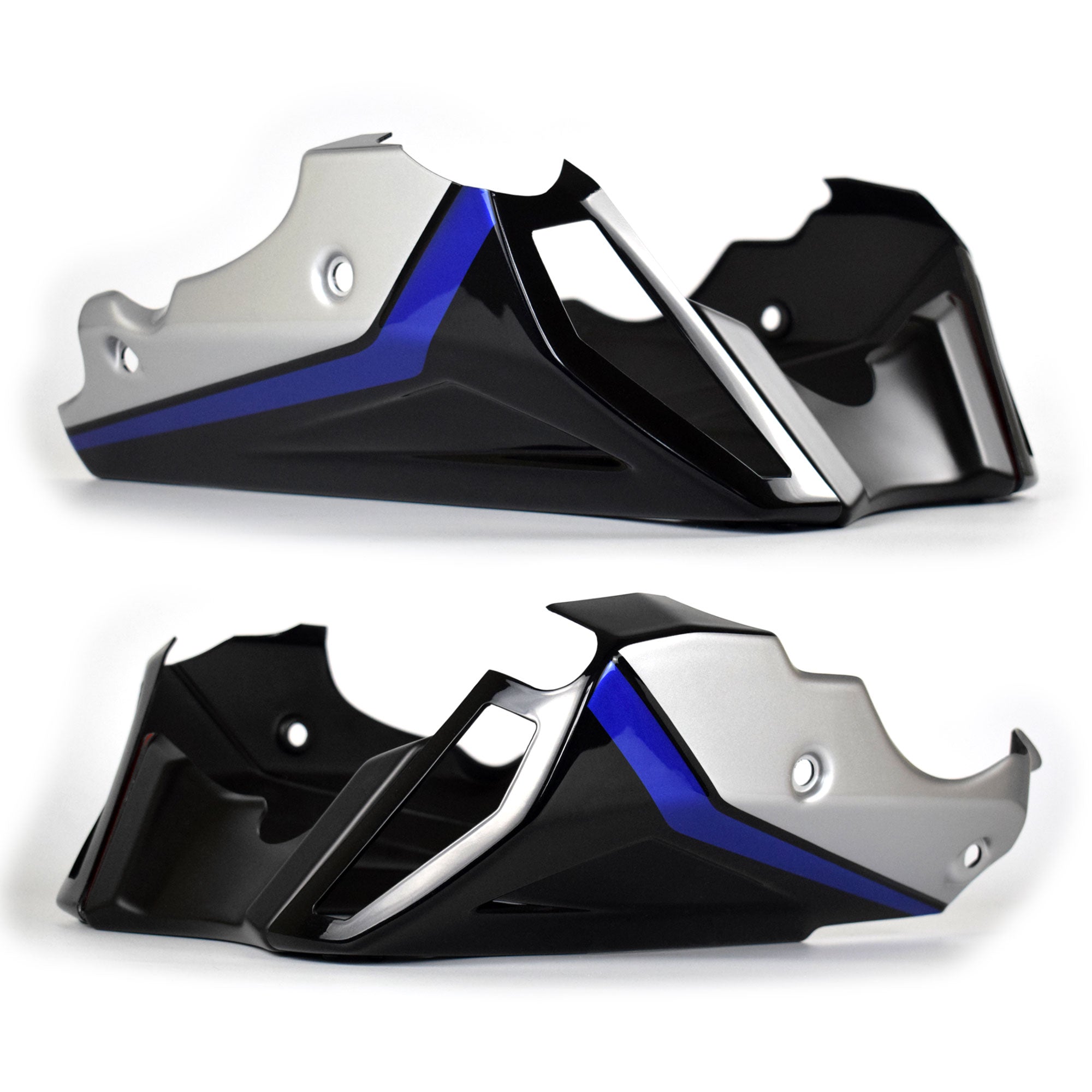 Pyramid Belly Pan | SP Colours | Yamaha MT-09 SP 2022>2023-22135K-Belly Pans-Pyramid Motorcycle Accessories