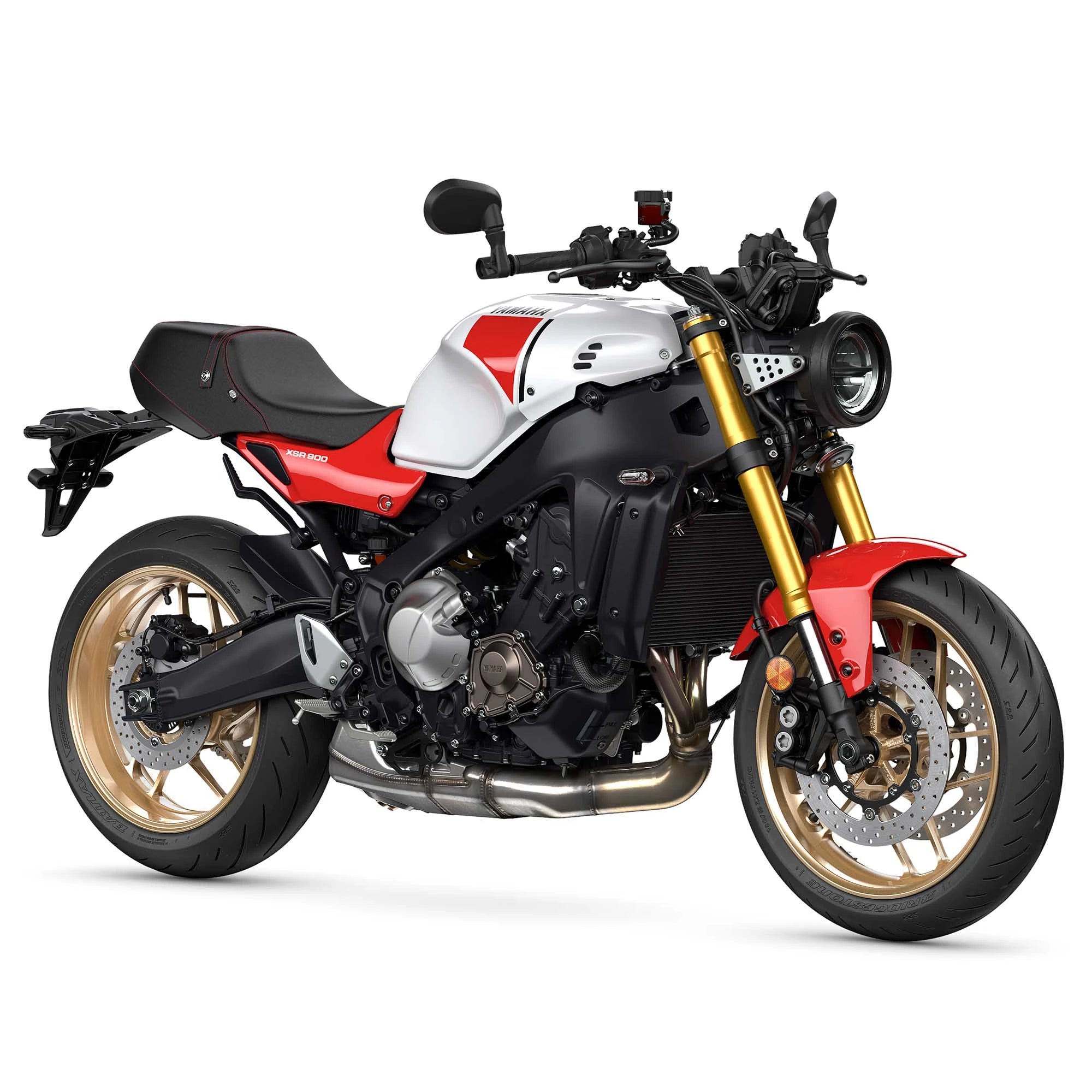 Pyramid Belly Pan | Silky White | Yamaha XSR 900 2022>Current-Belly Pans-Pyramid Motorcycle Accessories