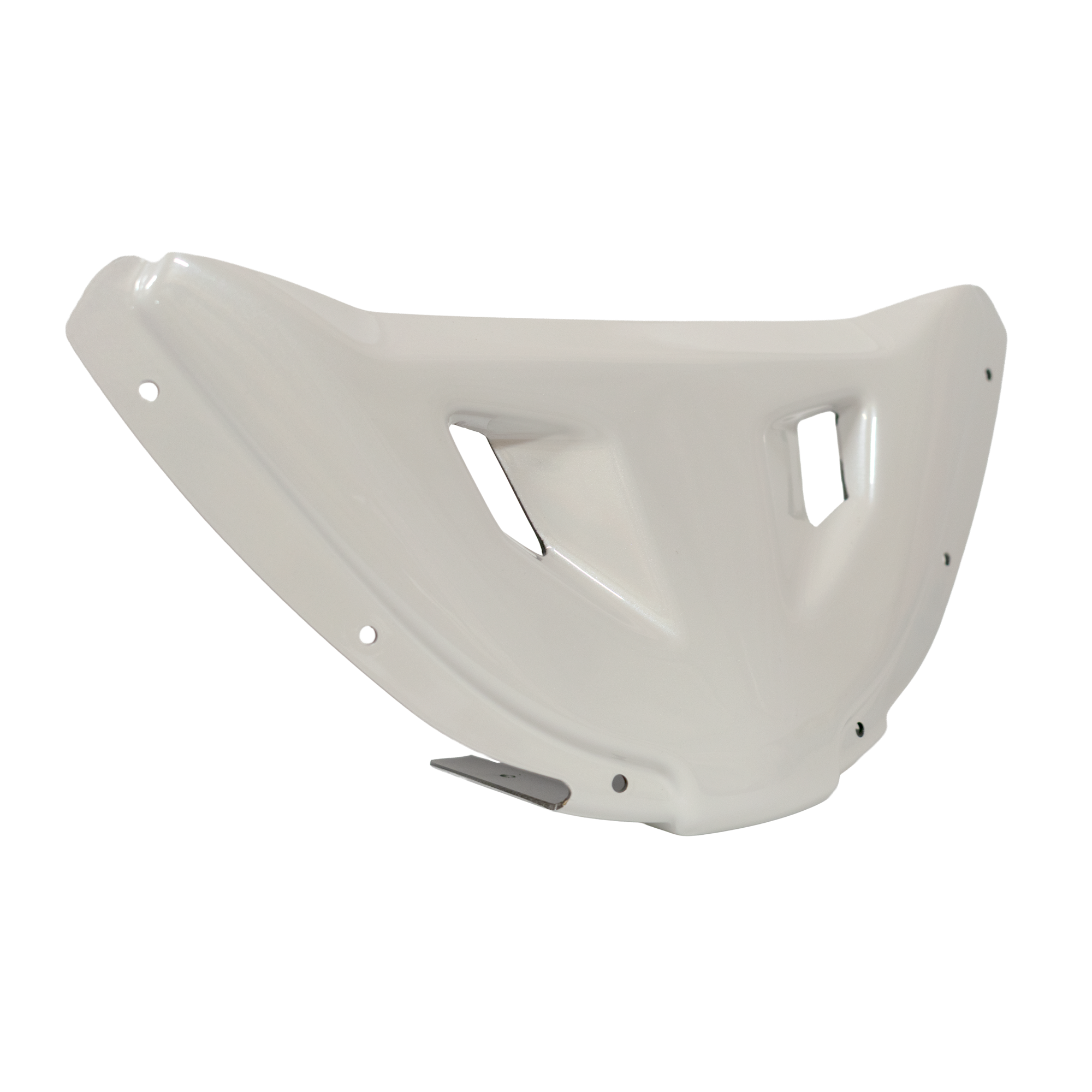 Pyramid Belly Pan | Silky White | Yamaha XSR 900 2022>Current-Belly Pans-Pyramid Motorcycle Accessories
