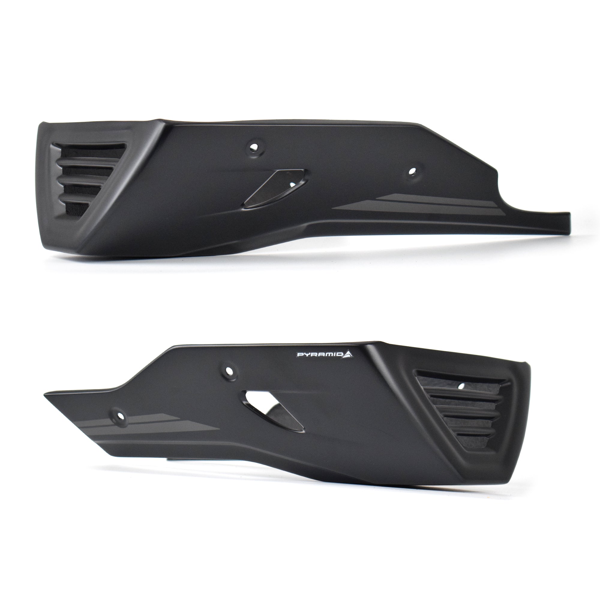 Pyramid Belly Pan | Tech Black Colours | Yamaha MT-10 2016>Current-22170F-Belly Pans-Pyramid Motorcycle Accessories