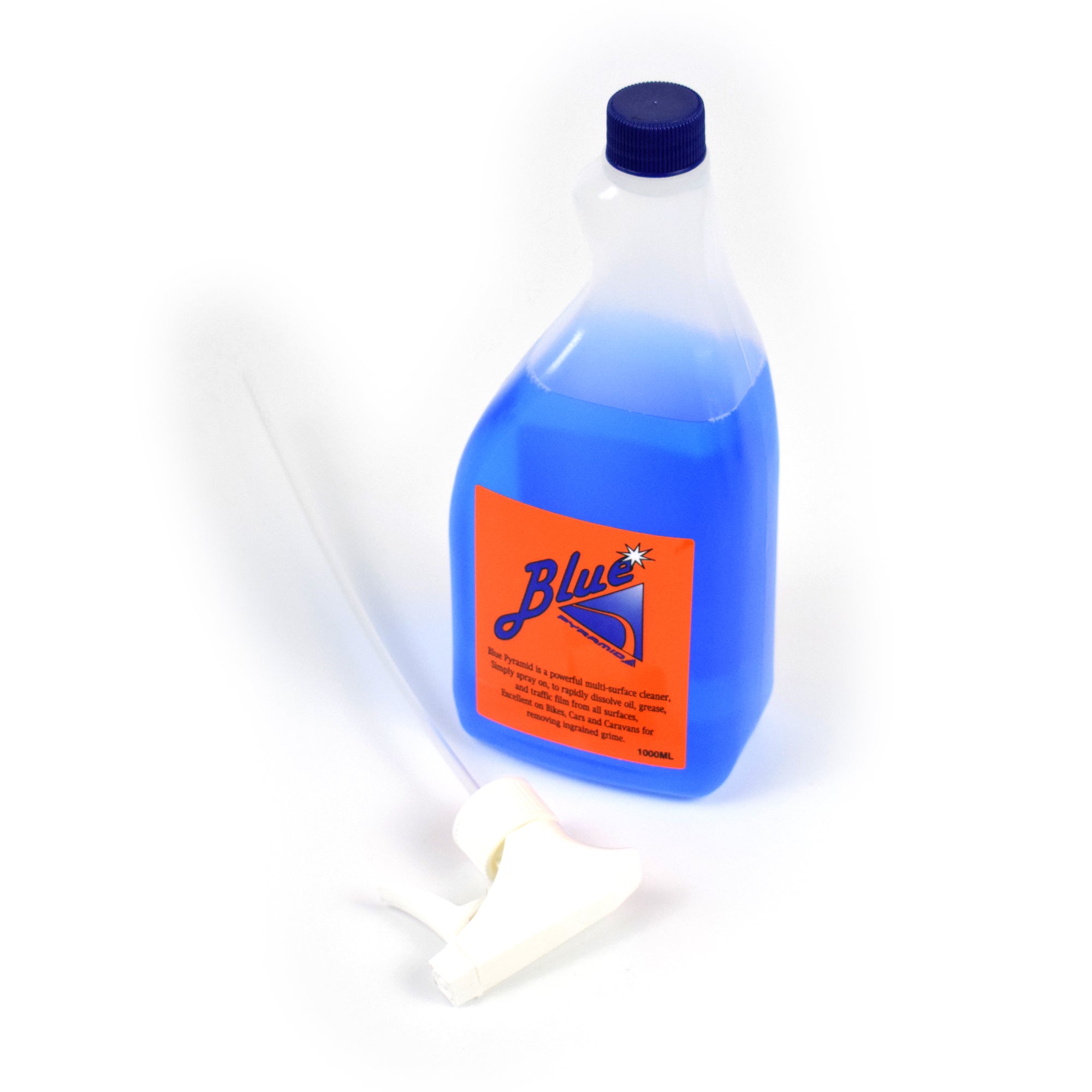 Pyramid Blue Bike Cleaning Detergent 1000ml-08080B-Bike Care-Pyramid Motorcycle Accessories