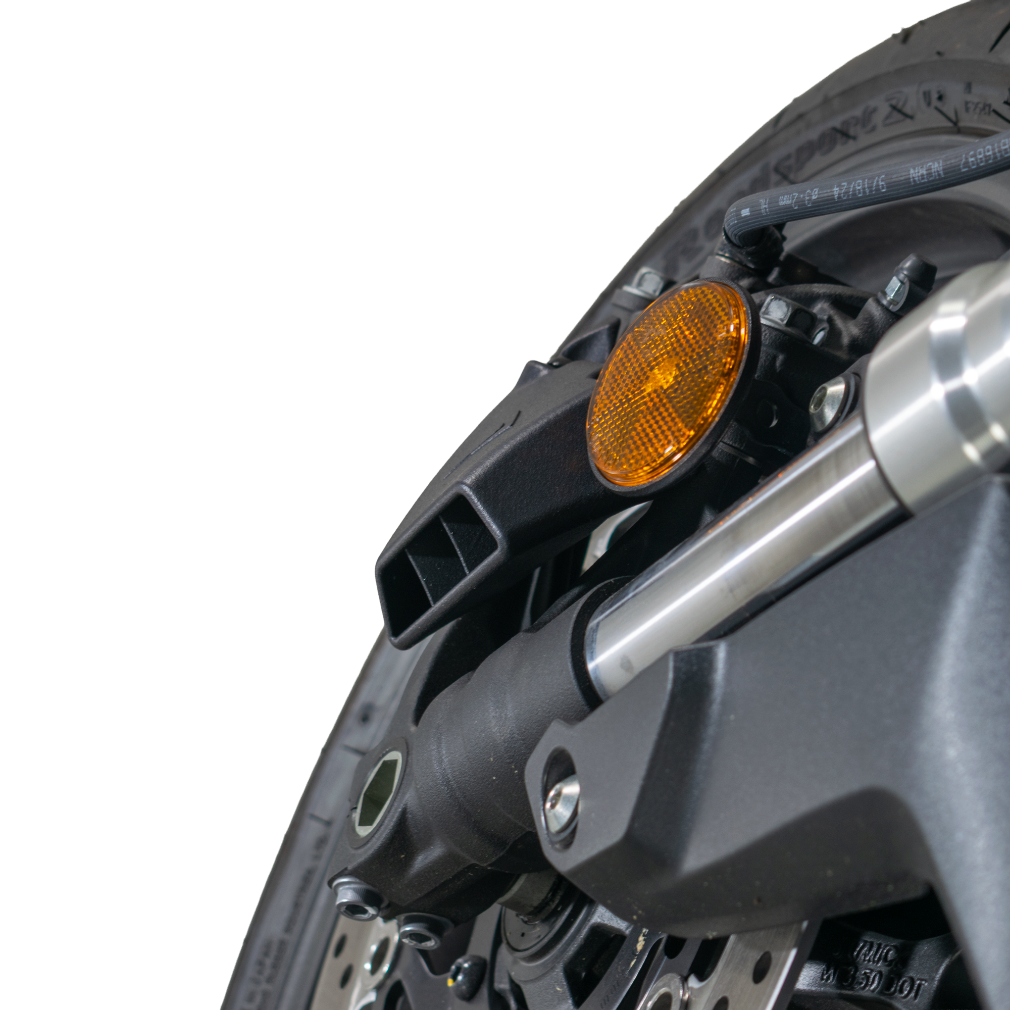 Pyramid Brake Duct Coolers | Matte Black | Honda CB1000 Hornet 2025>Current -  Shop name