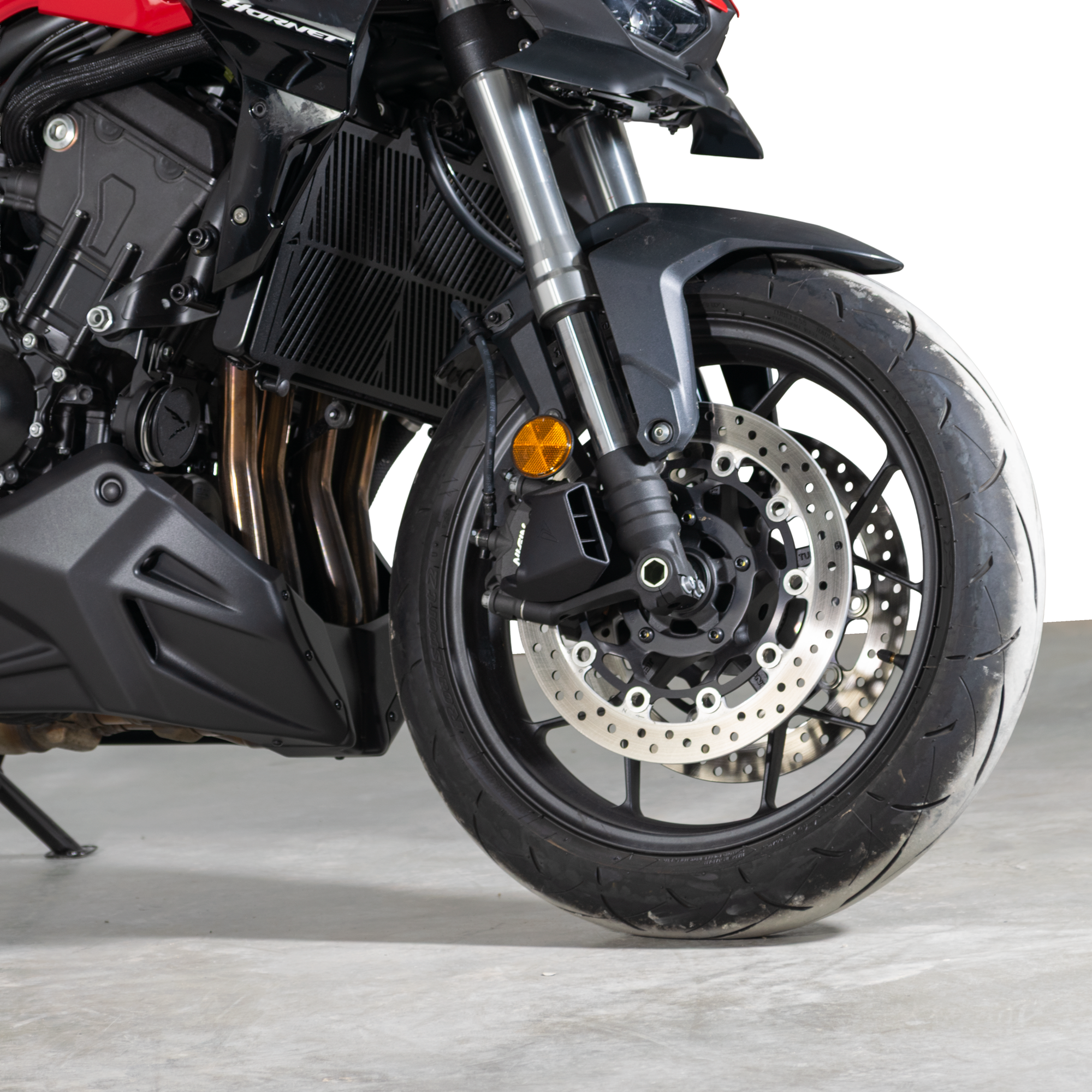 Pyramid Brake Duct Coolers | Matte Black | Honda CB1000 Hornet 2025>Current -  Shop name