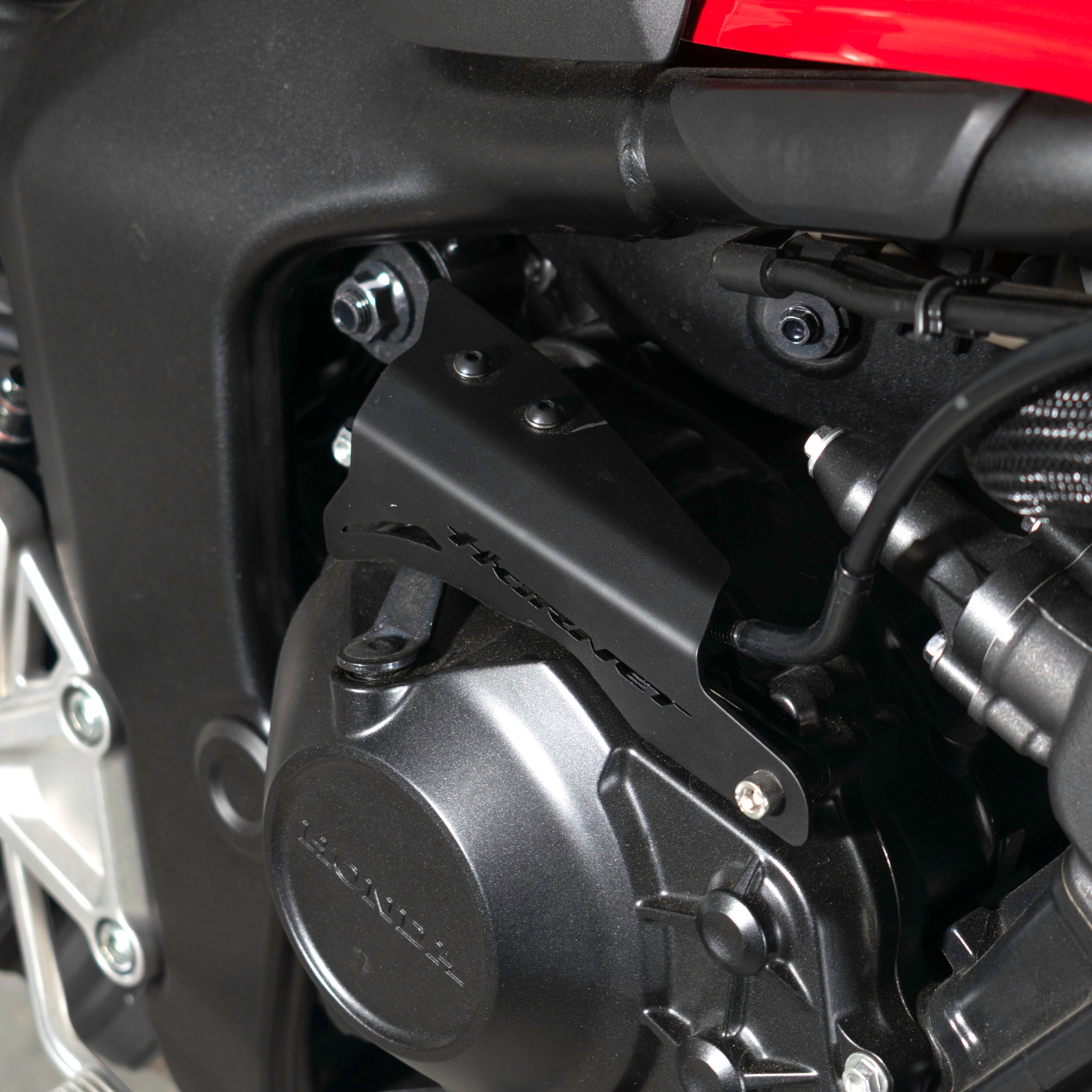 Pyramid Engine Ornament | Matte Black | Triumph Tiger Sport 800 2025>Current -   Pyramid Motorcycle Accessories