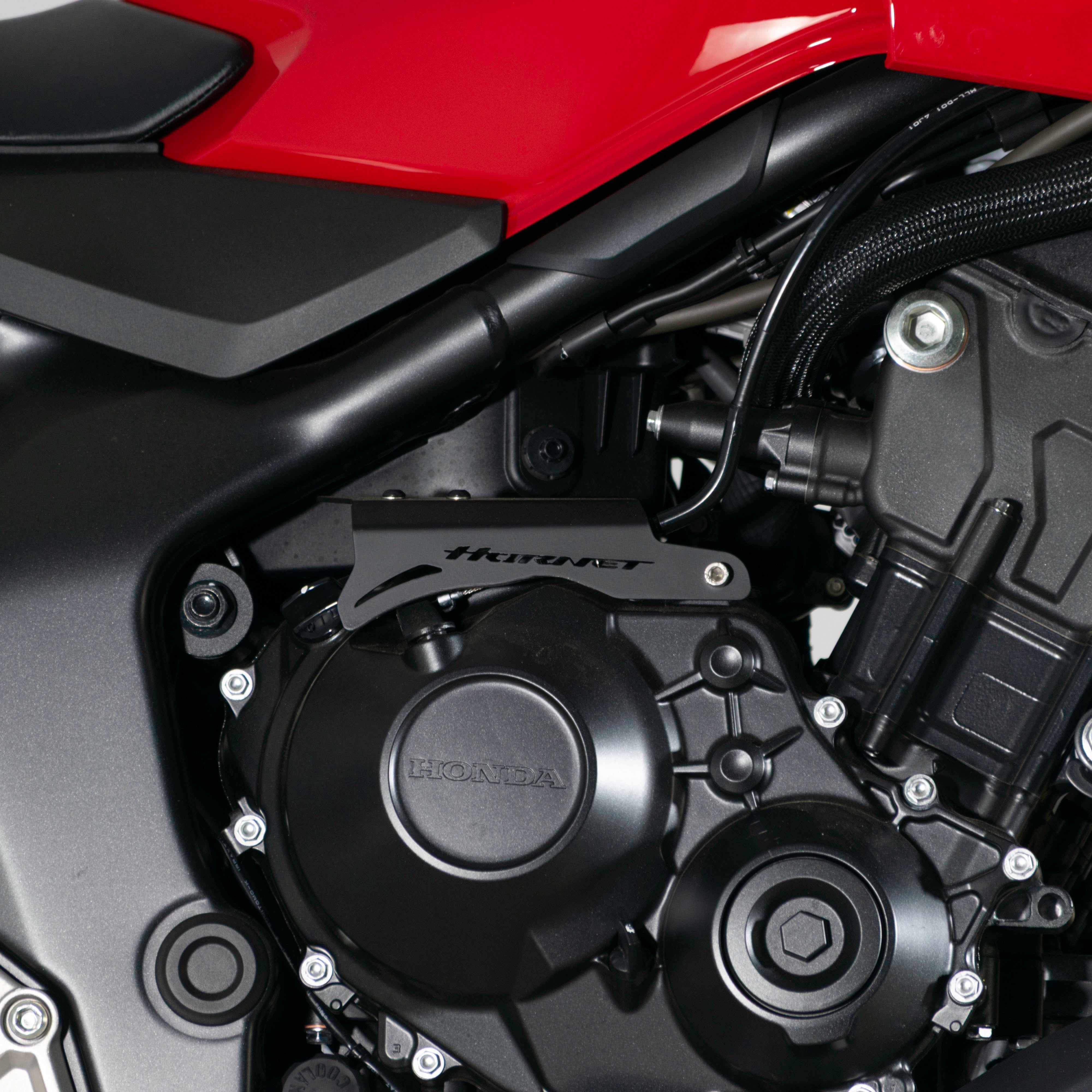 Pyramid Engine Ornament | Matte Black | Triumph Tiger Sport 800 2025>Current -   Pyramid Motorcycle Accessories