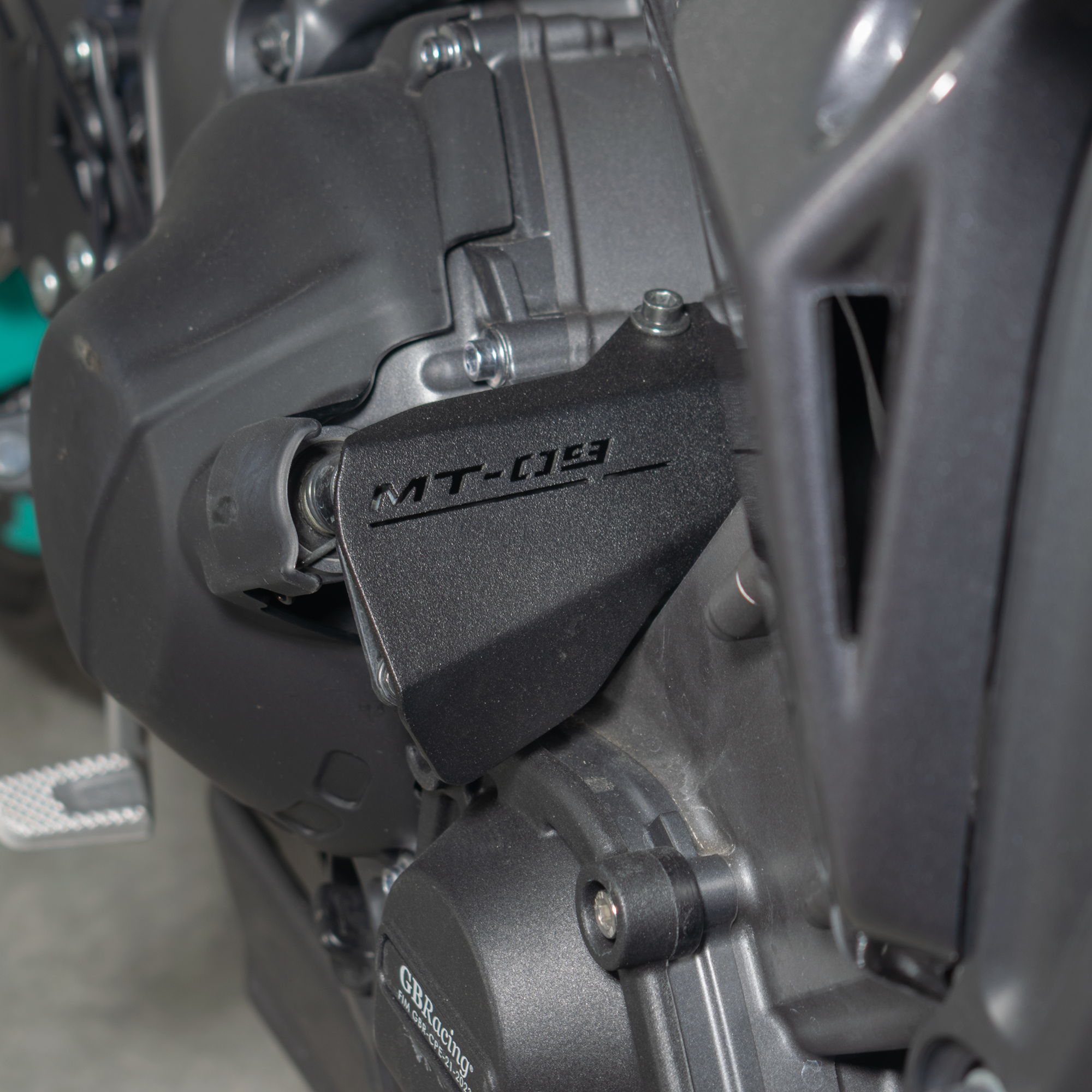 Pyramid Clutch Cable Cover | Matte Black | Yamaha MT-09 2021>Current-Engine Covers-Pyramid Motorcycle Accessories