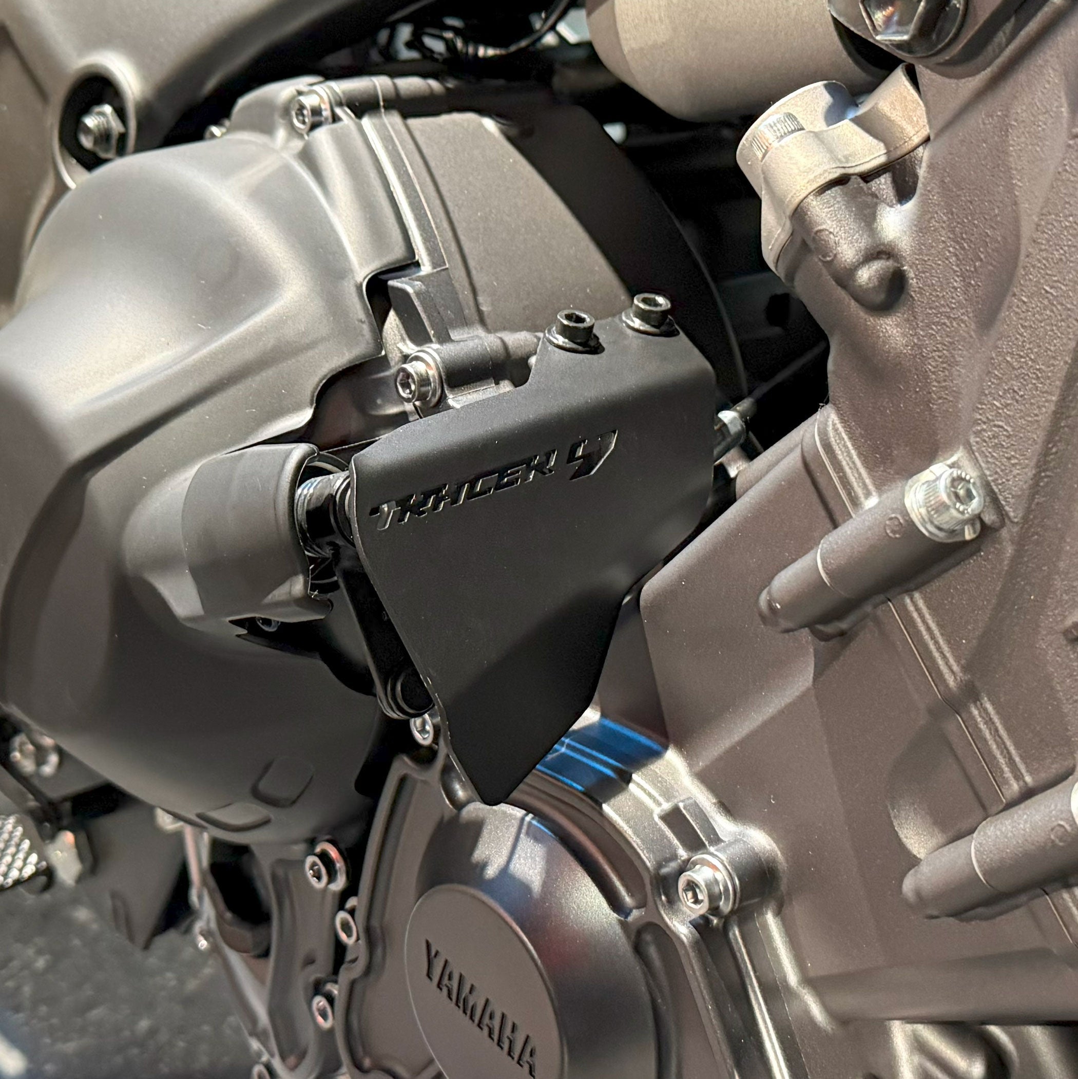 Pyramid Clutch Cable Cover | Matte Black | Yamaha Tracer 9 (Inc. GT) 2021>Current -  Shop name