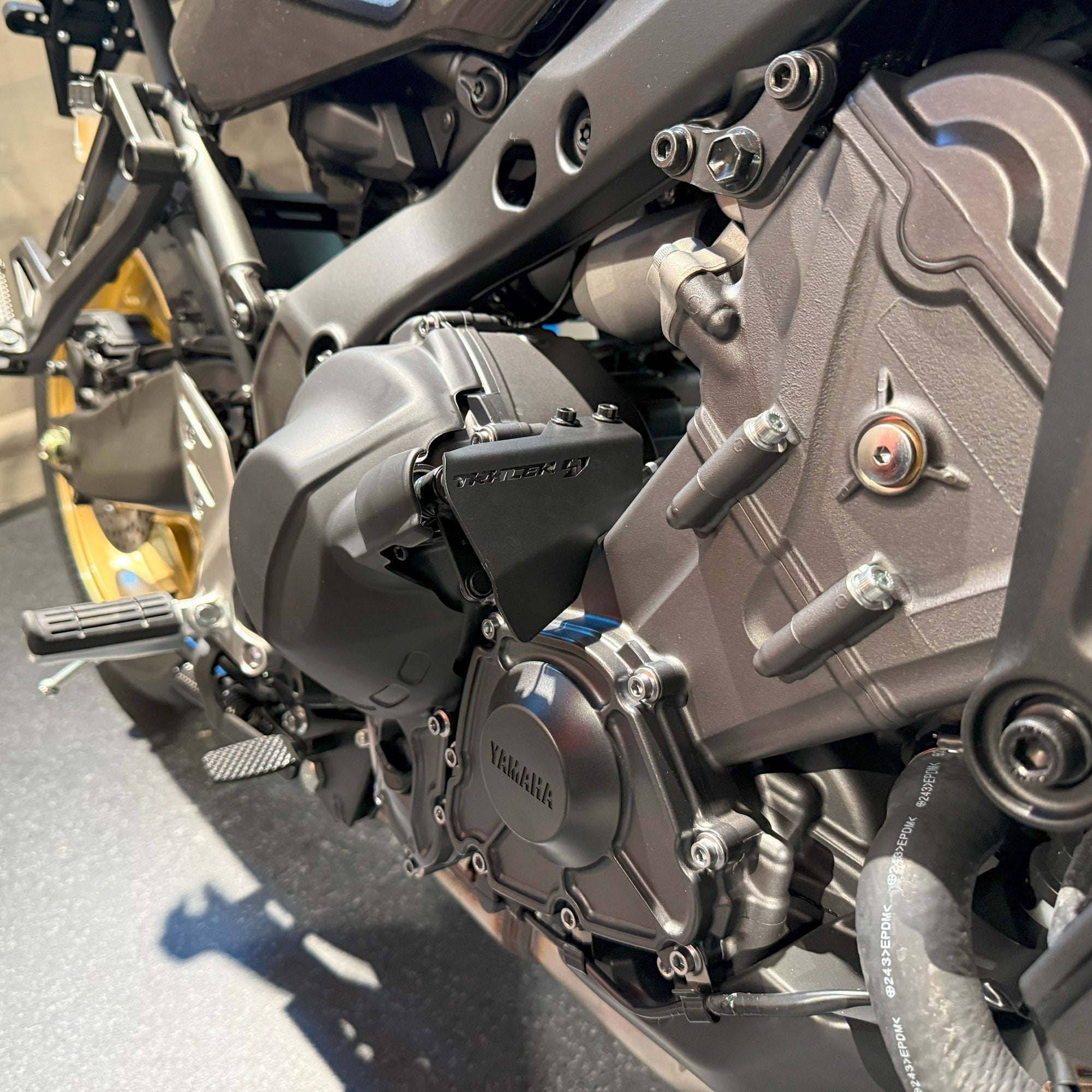 Pyramid Clutch Cable Cover | Matte Black | Yamaha Tracer 9 (Inc. GT) 2021>Current -  Shop name