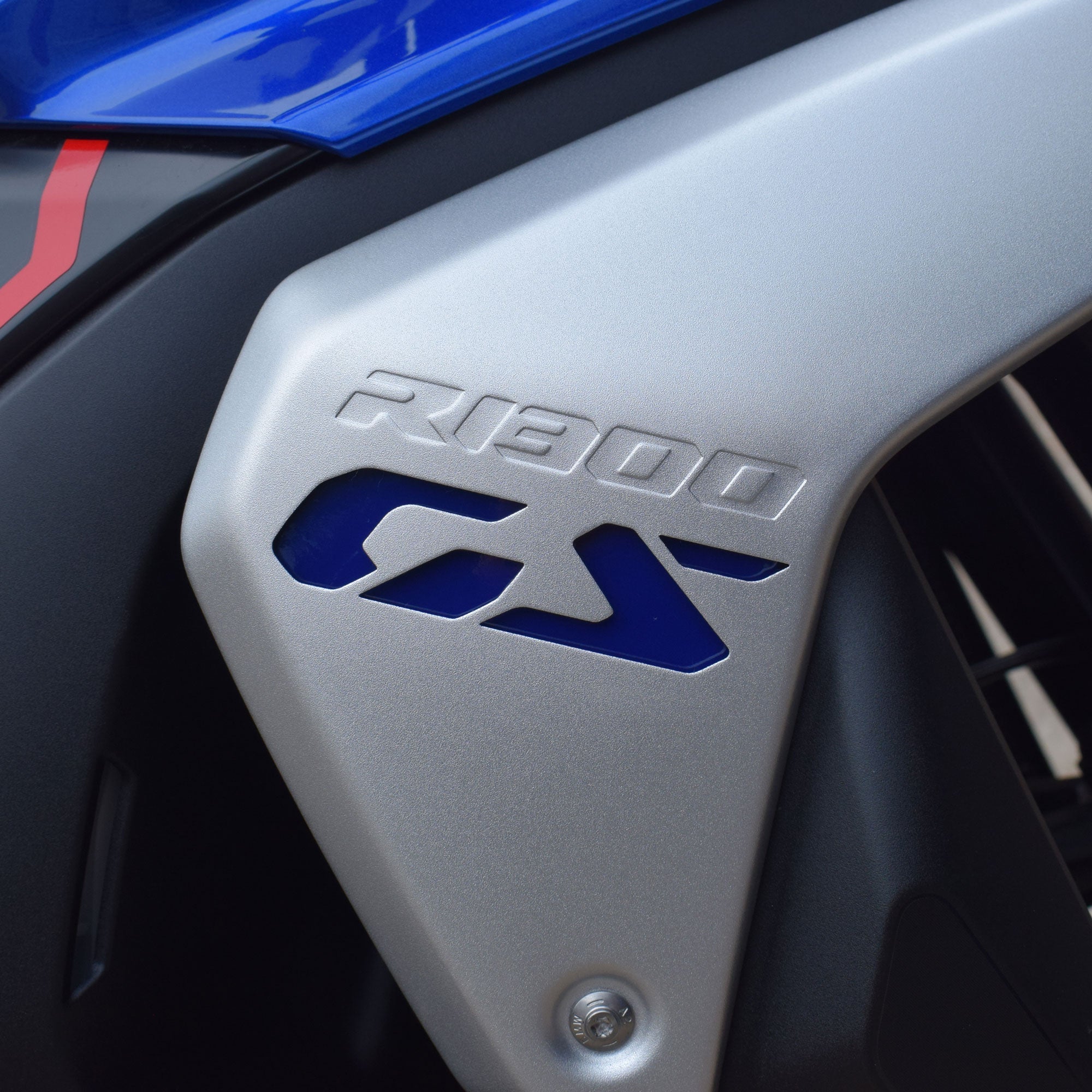 Pyramid Decals | BMW R 1300 GS Infill Panel Insert | Blue | Set Of 2-Decals-Pyramid Motorcycle Accessories