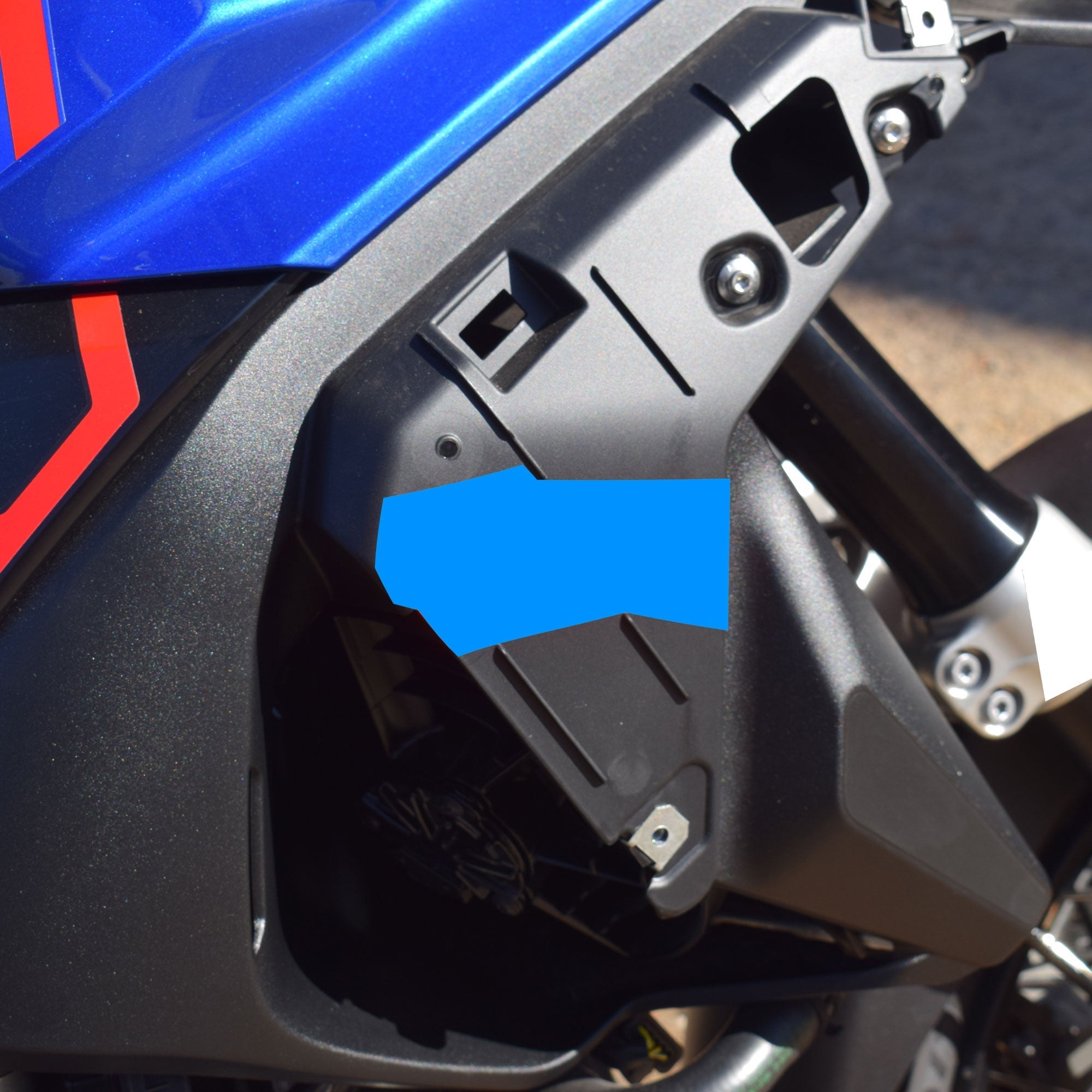 Pyramid Decals | BMW R 1300 GS Infill Panel Insert | Light Blue | Set Of 2 -  Shop name