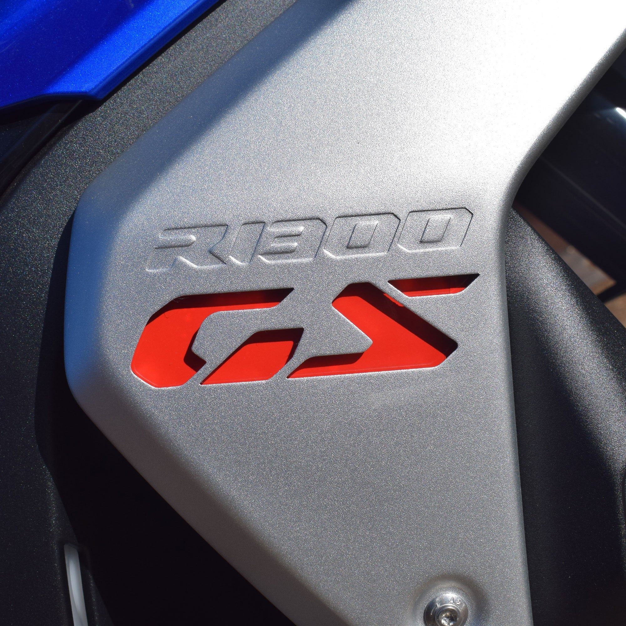 Pyramid Decals | BMW R 1300 GS Infill Panel Insert | Red | Set Of 2 -  Shop name