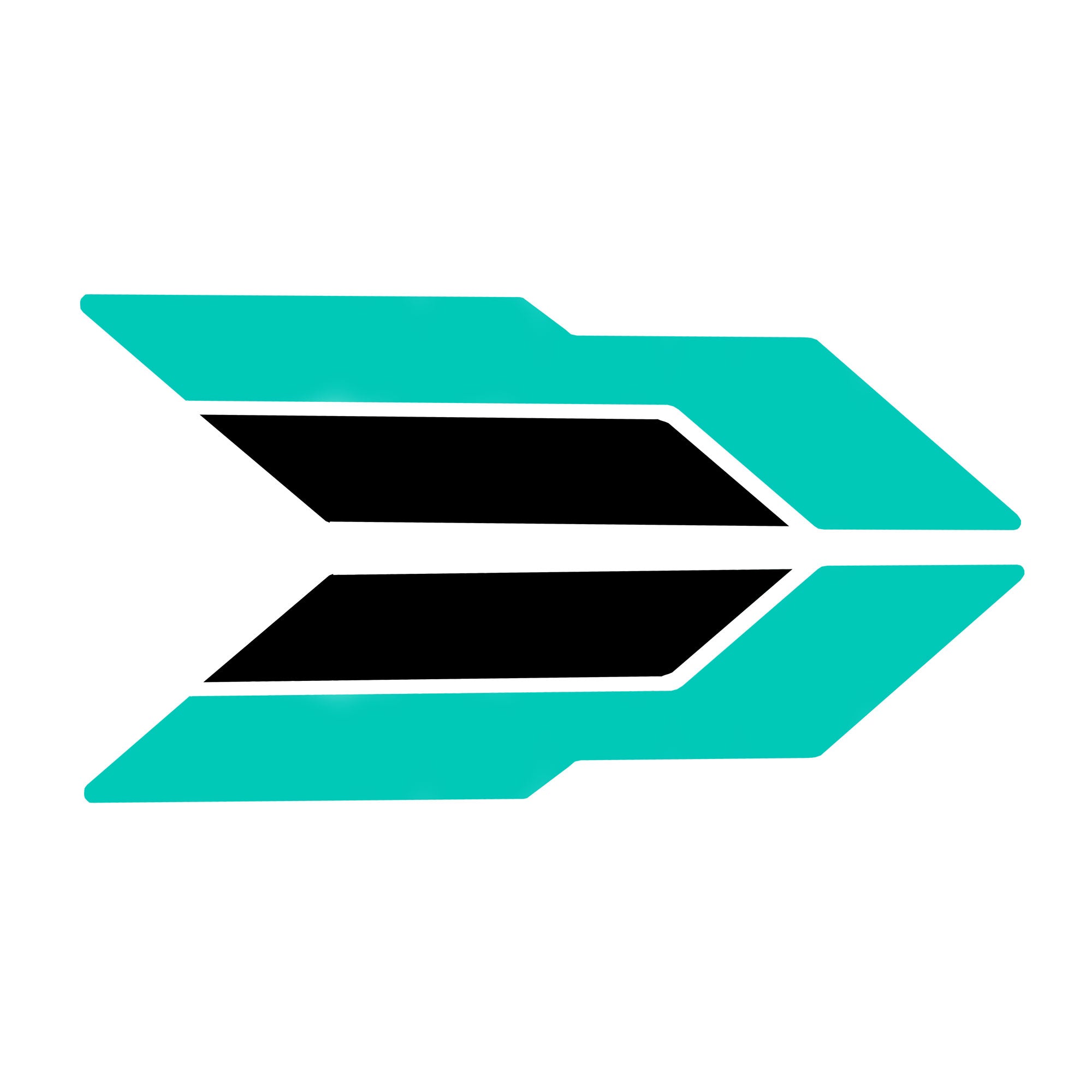 Pyramid Decals | Midnight Cyan Headlight Decal | Yamaha MT-09 2024>Current -   Pyramid Motorcycle Accessories