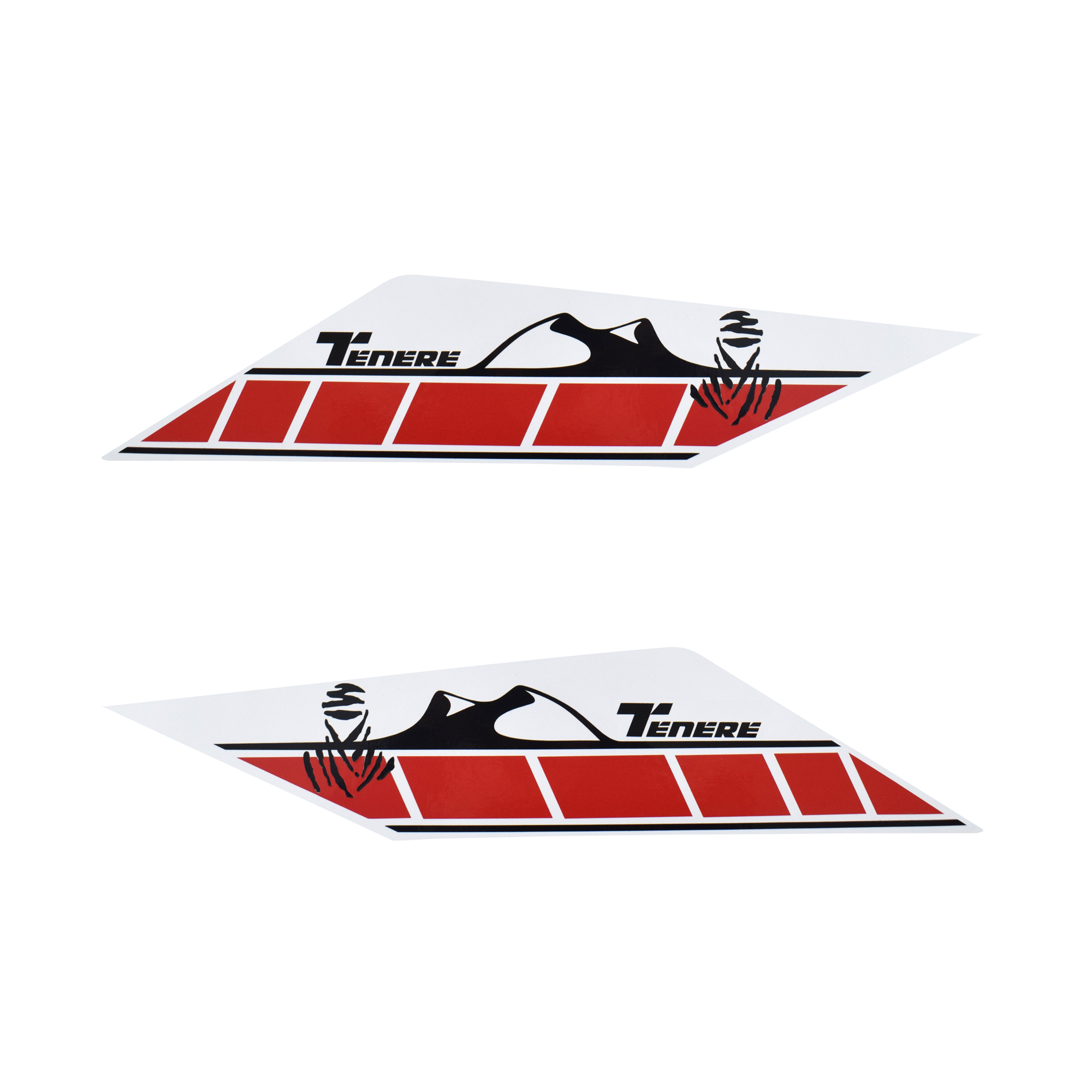 Pyramid Decals | Rear Side Panel Graphic Red | Yamaha Tenere 700 2019> -  Shop name